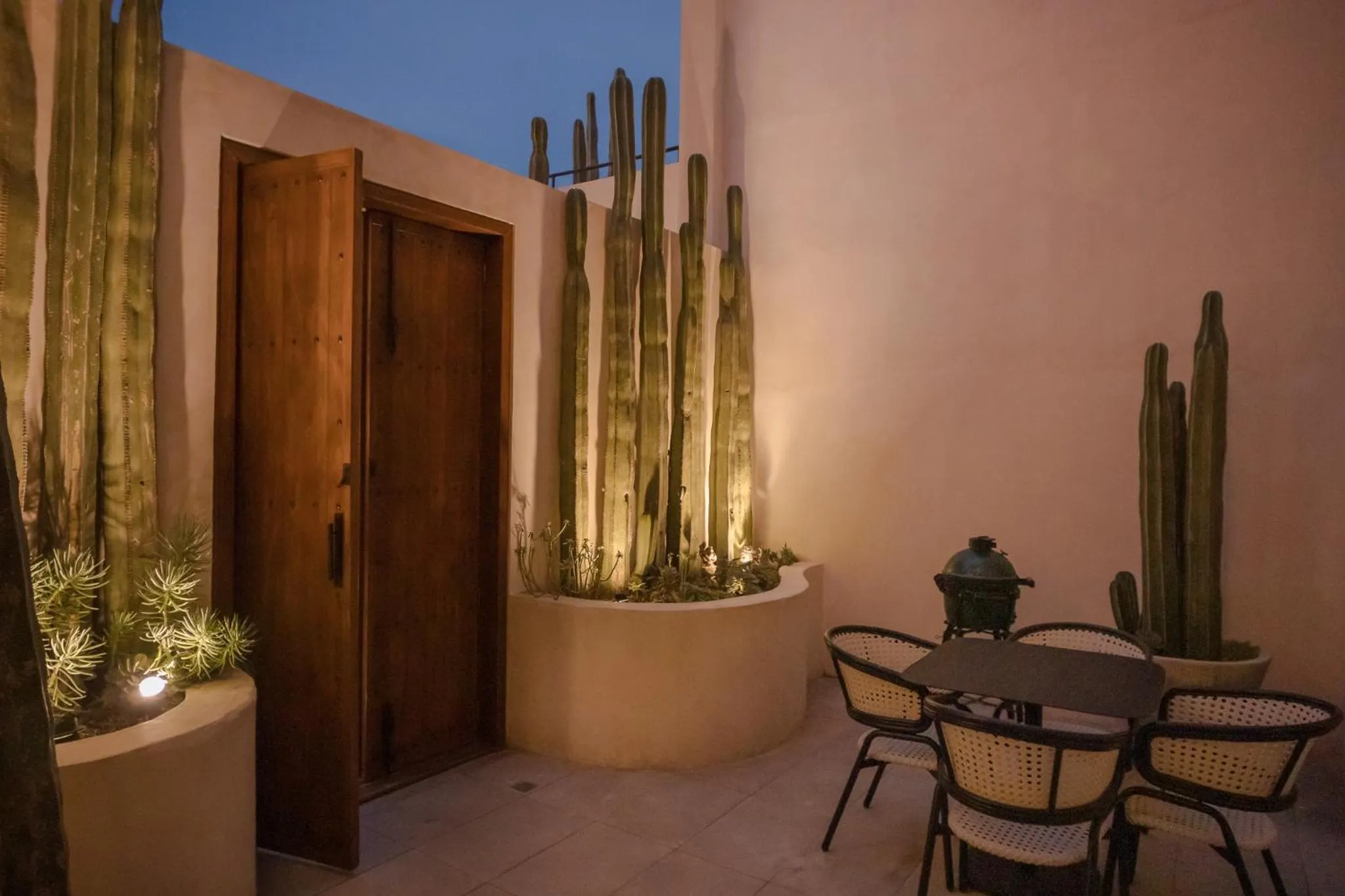 Patio in Hotel Amatte San Miguel de Allende