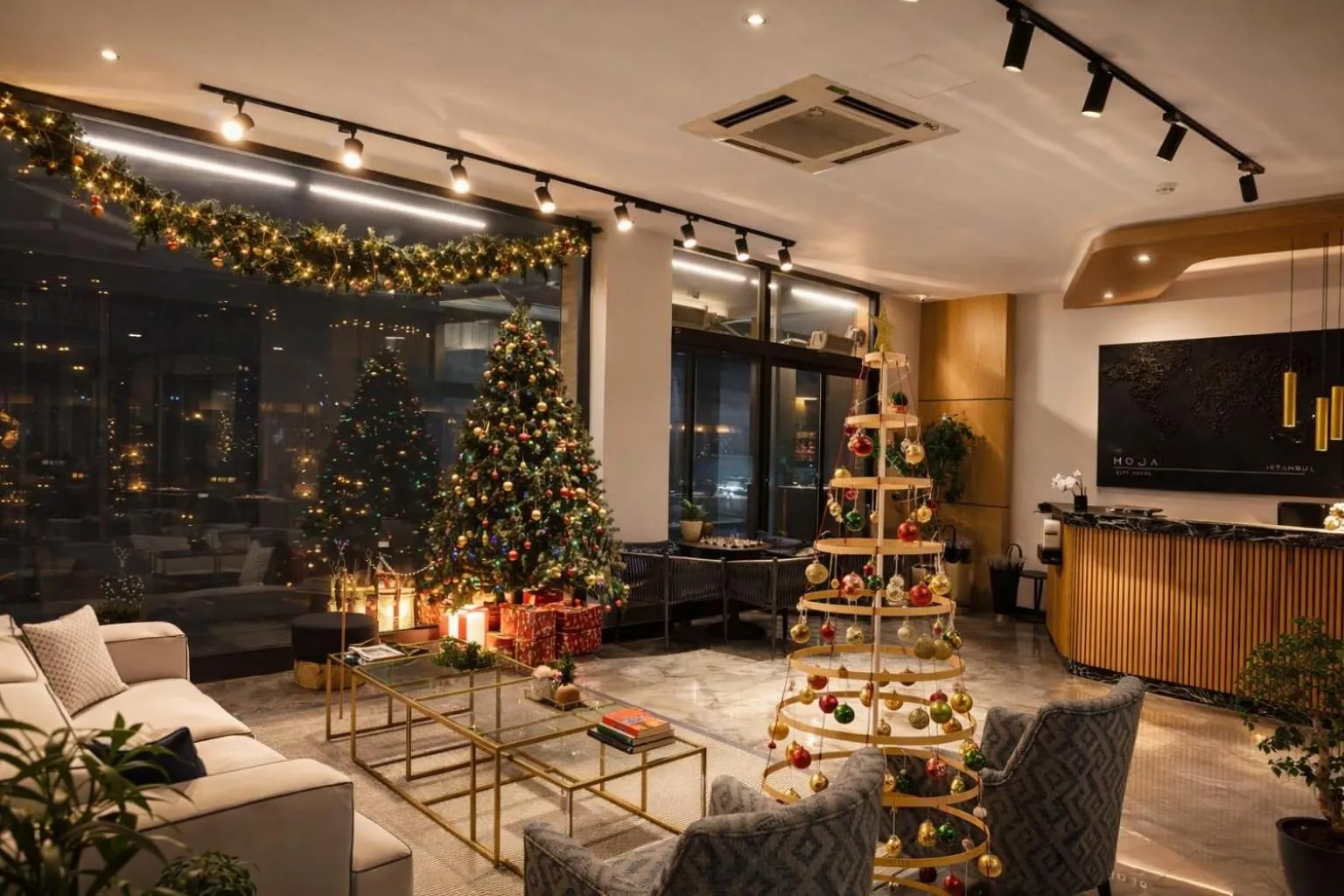 Lobby or reception in Moja City Hotel