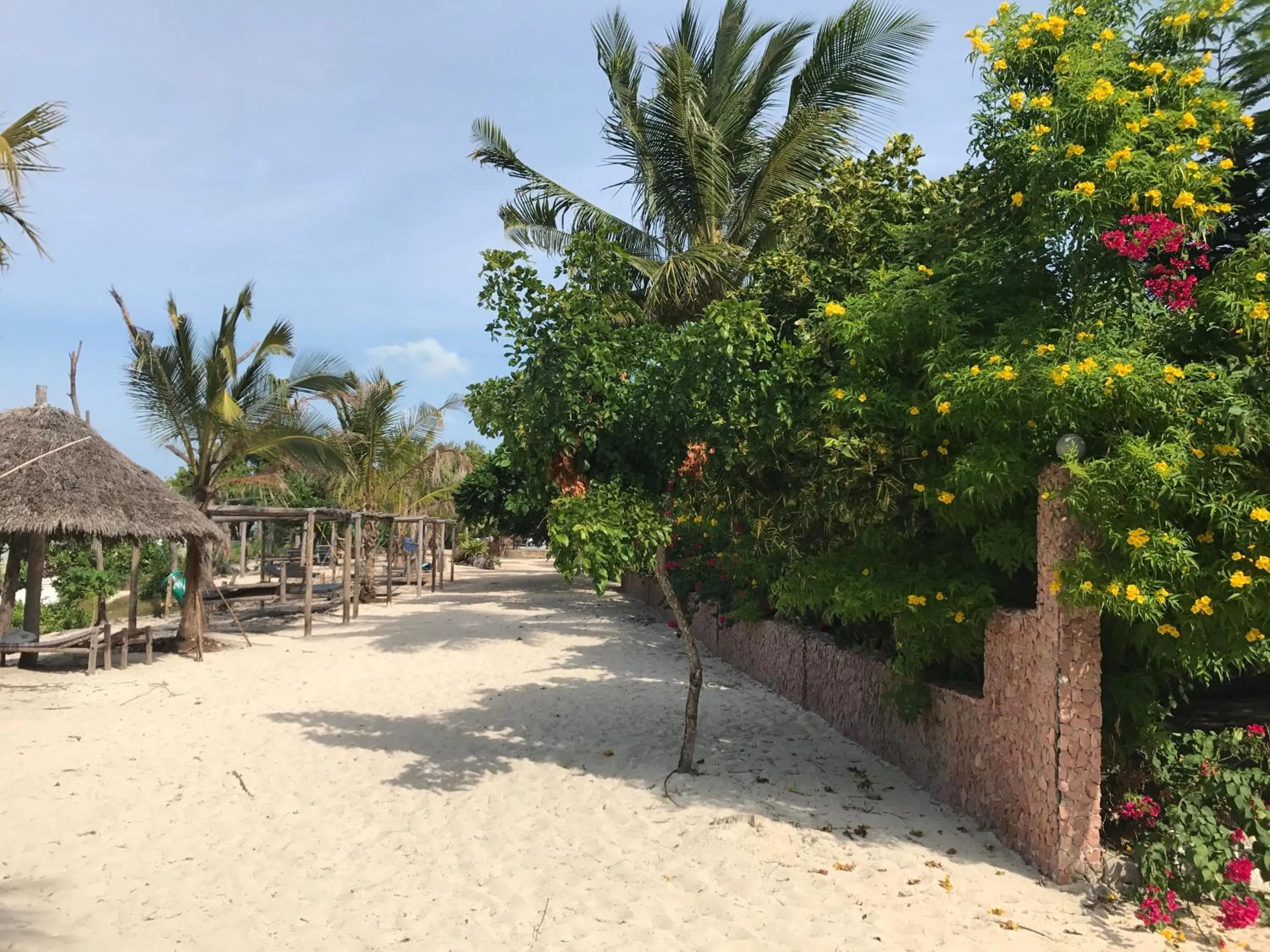 Floor plan in Mbuyuni Beach Village