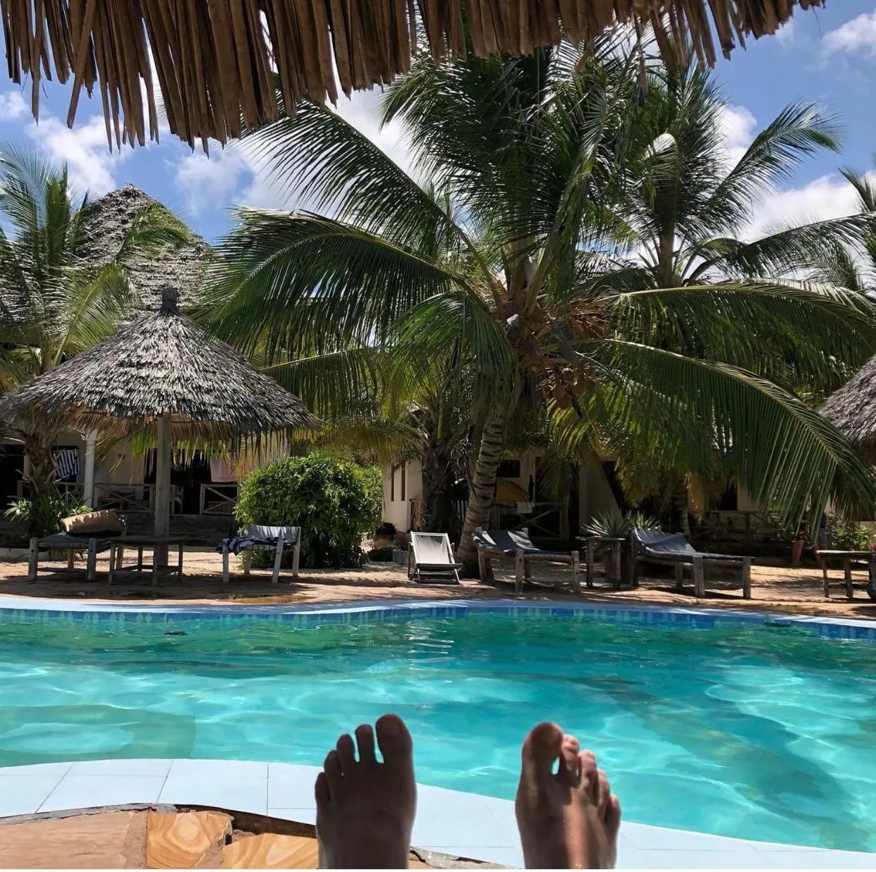 Swimming pool in Mbuyuni Beach Village