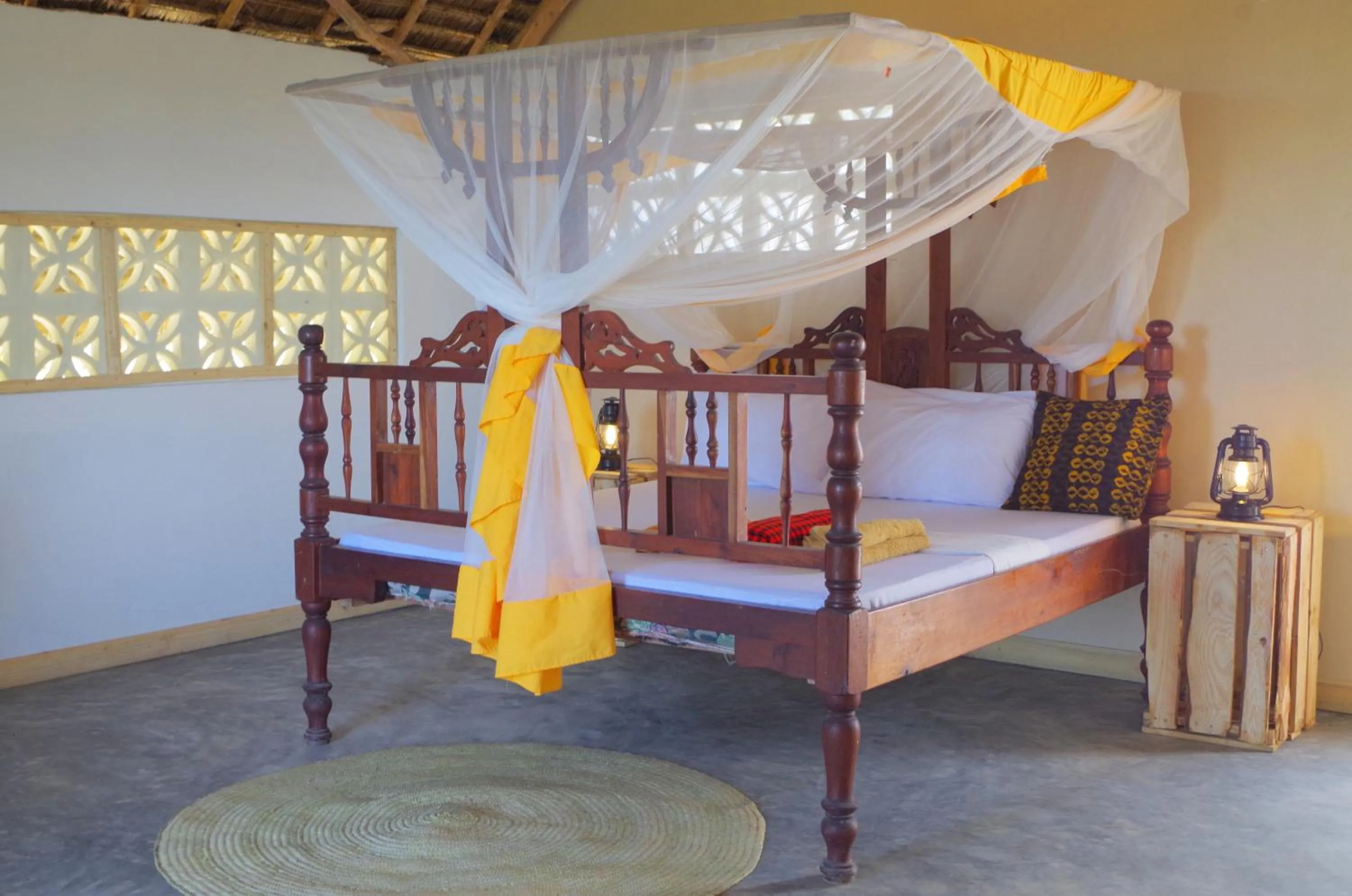 Garden view, Bed in Mbuyuni Beach Village