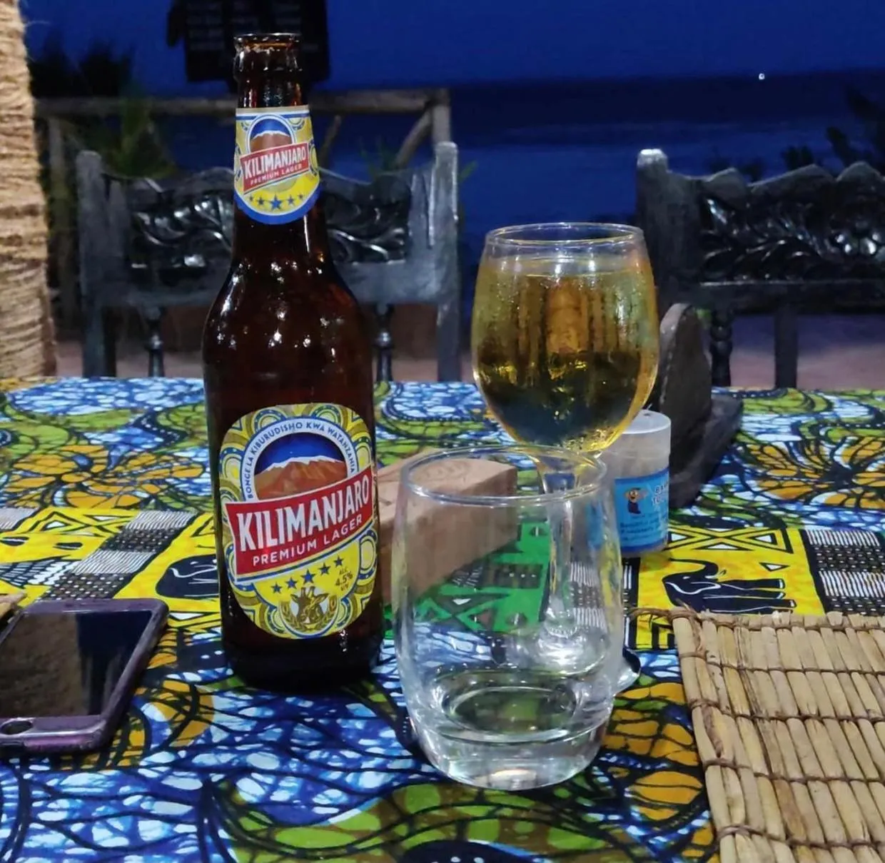 Restaurant/places to eat in Mbuyuni Beach Village