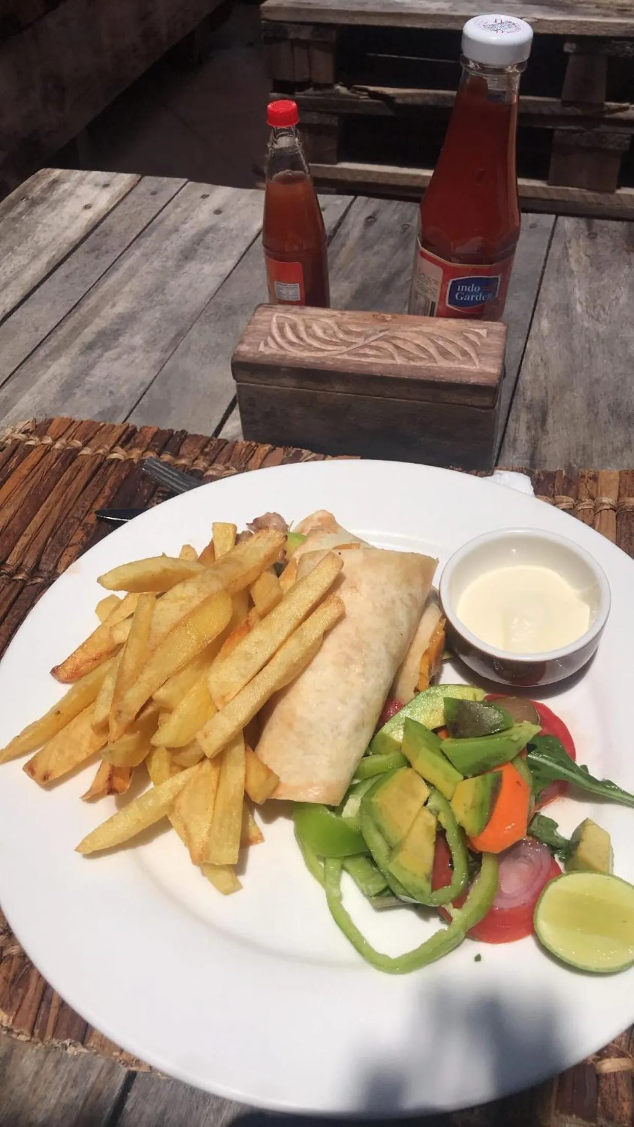 Restaurant/places to eat in Mbuyuni Beach Village