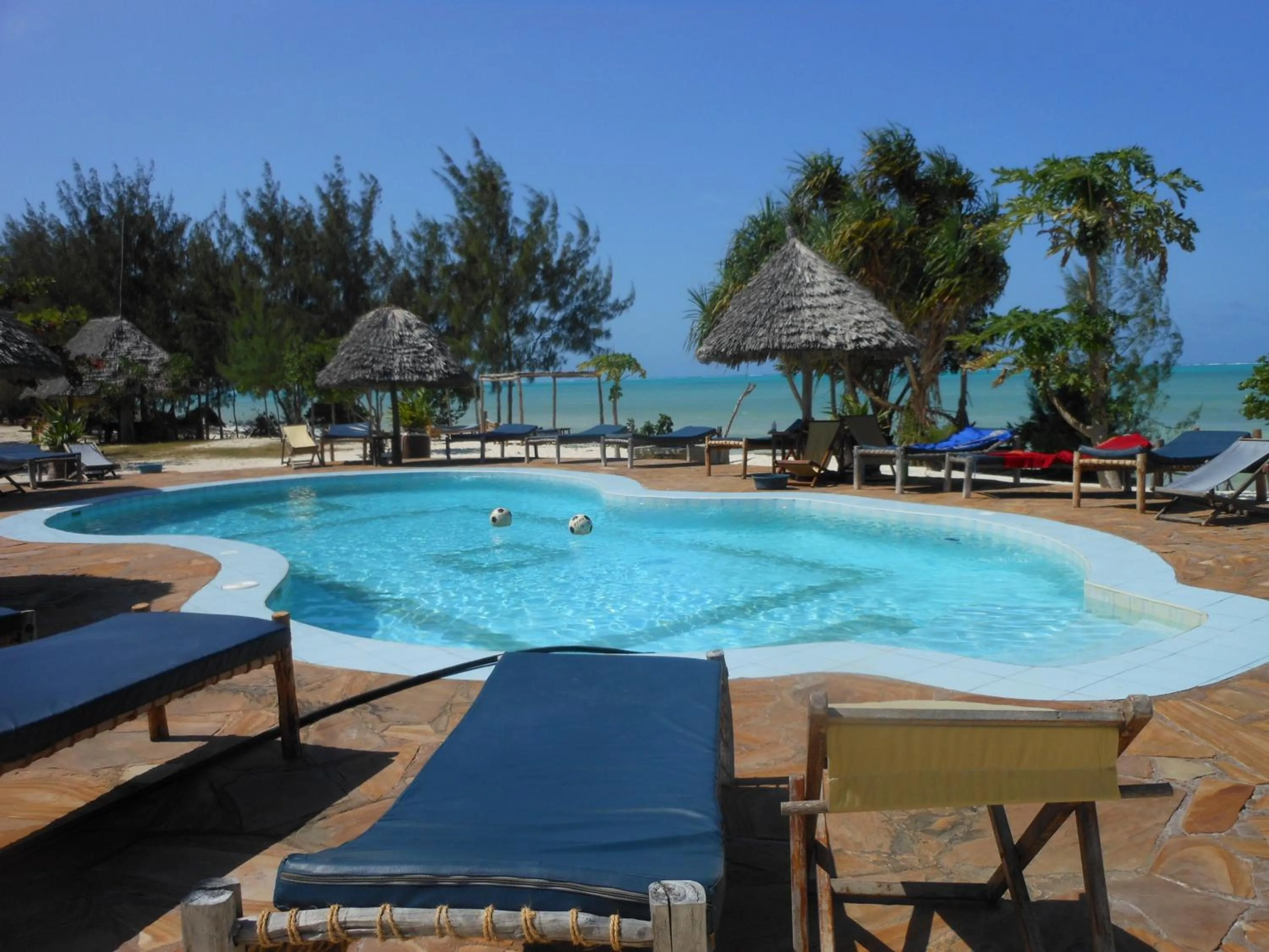 Swimming pool in Mbuyuni Beach Village