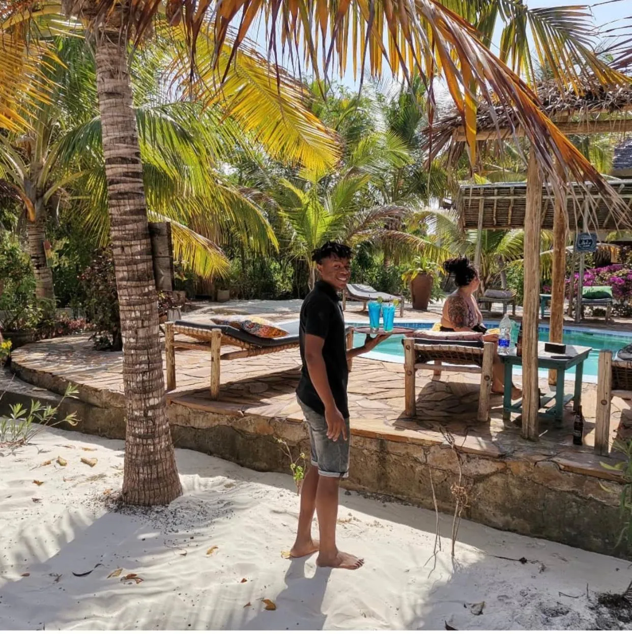 Restaurant/places to eat in Mbuyuni Beach Village