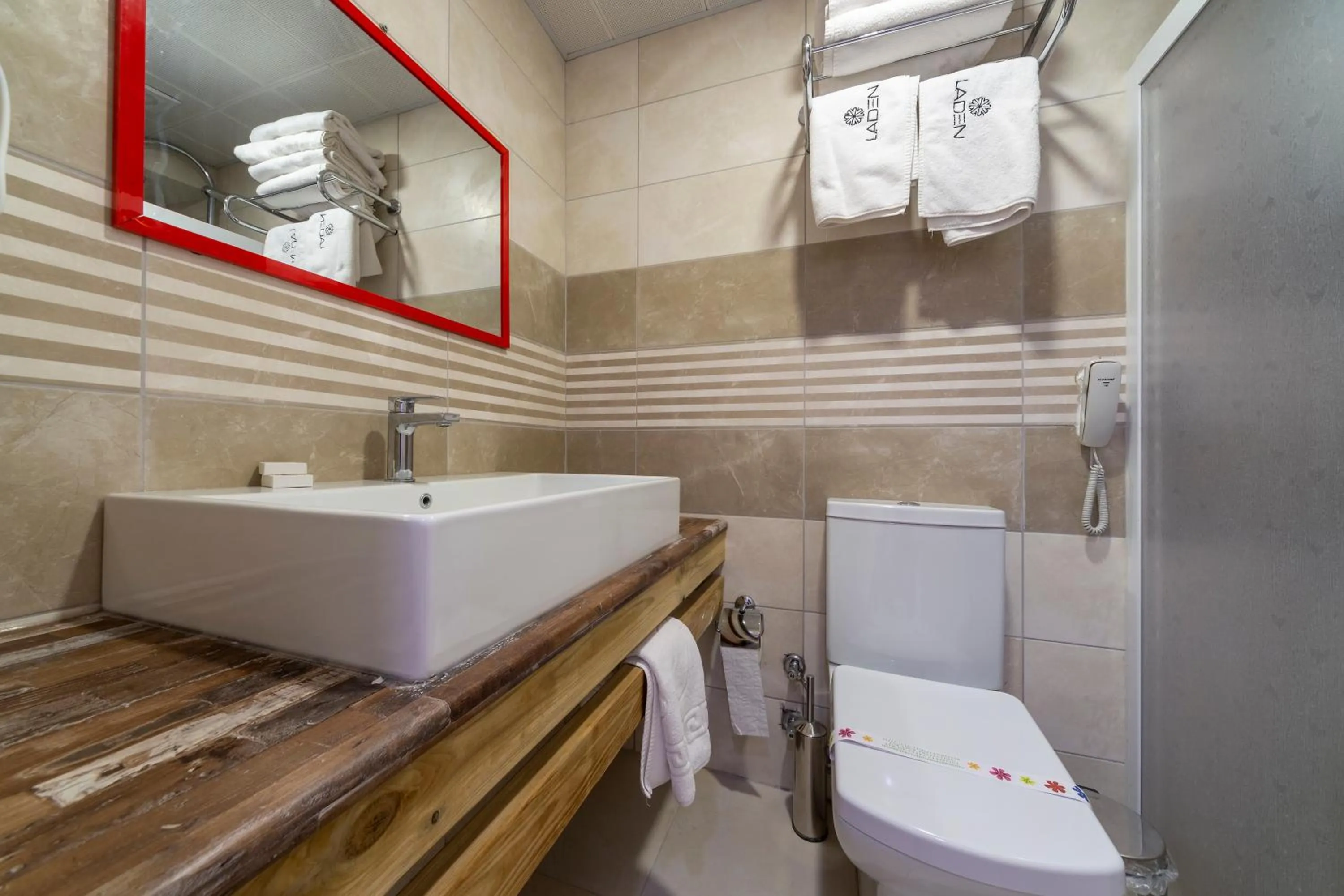 Bathroom in laden hotel bodrum