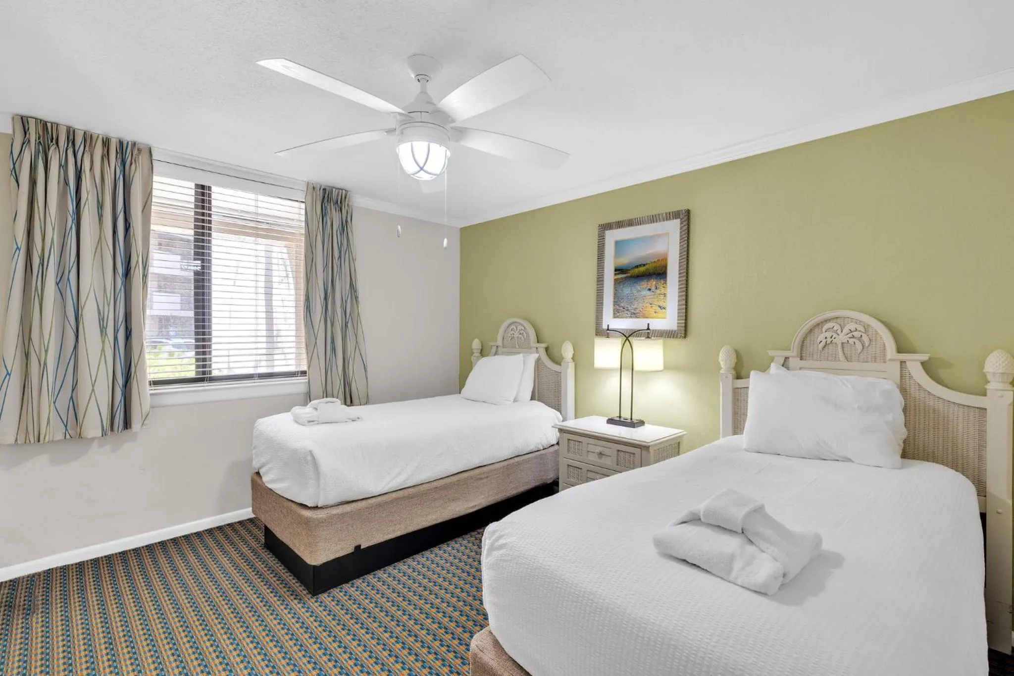 Bed in Seawatch at Island Club