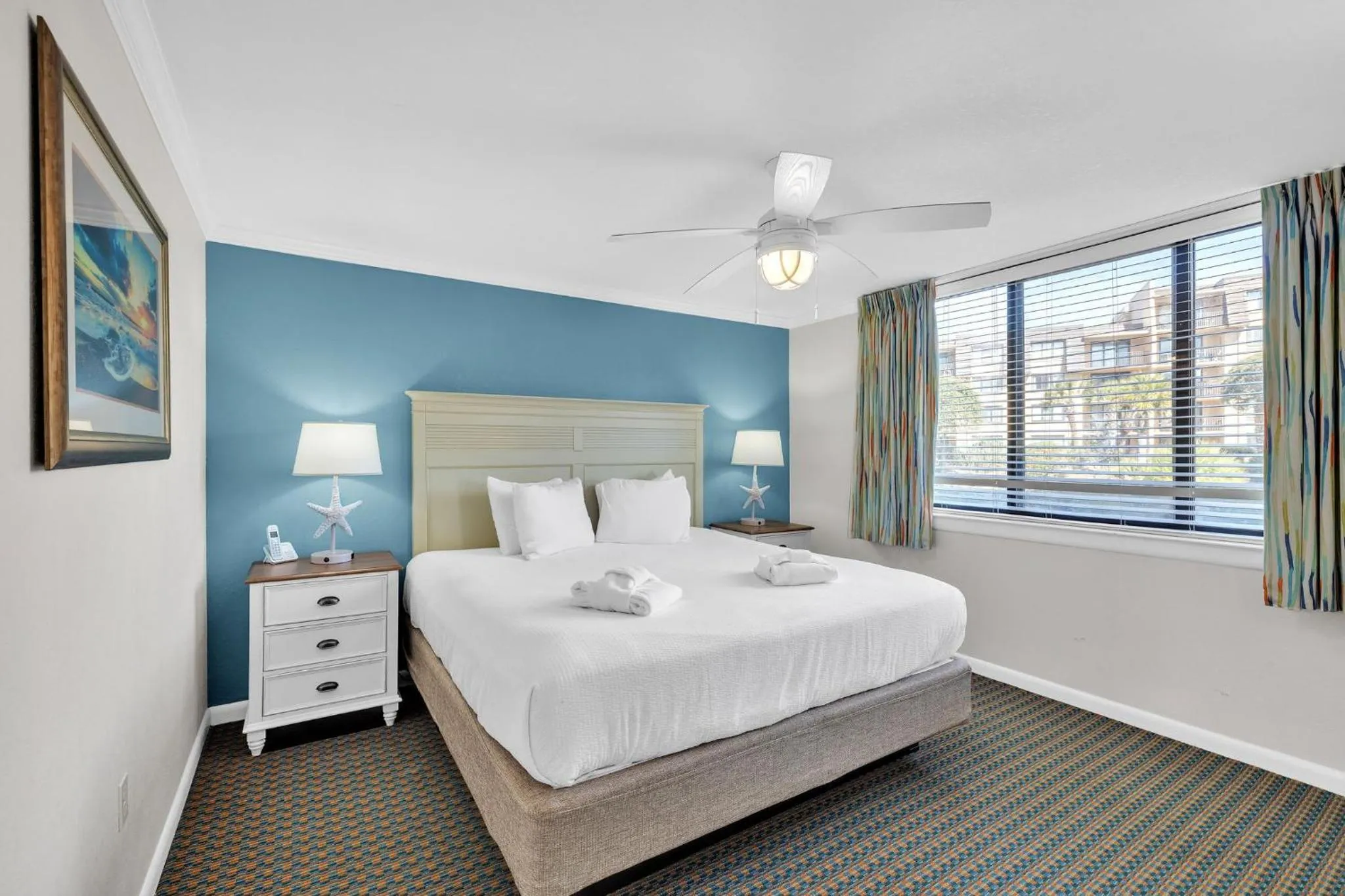 Bed in Seawatch at Island Club