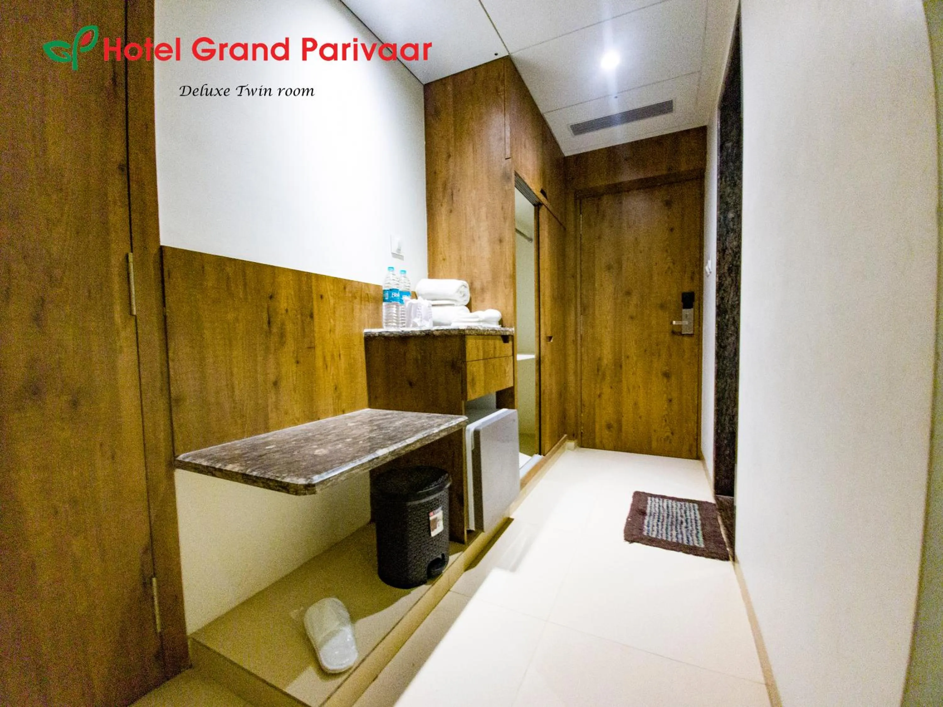 wardrobe in Hotel Grand Parivaar