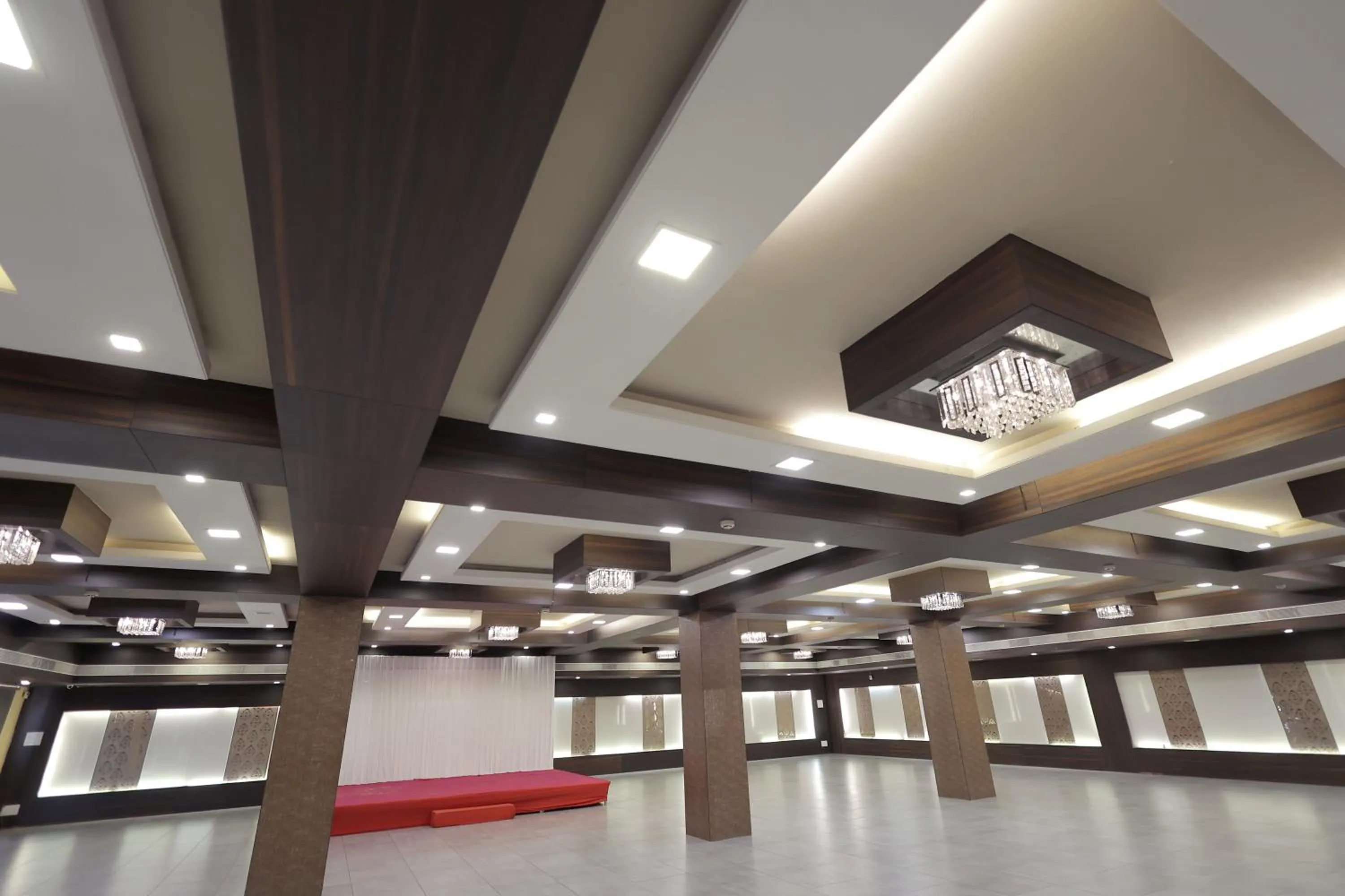 Seating area in Hotel Shagun, Piplod City Centre Surat