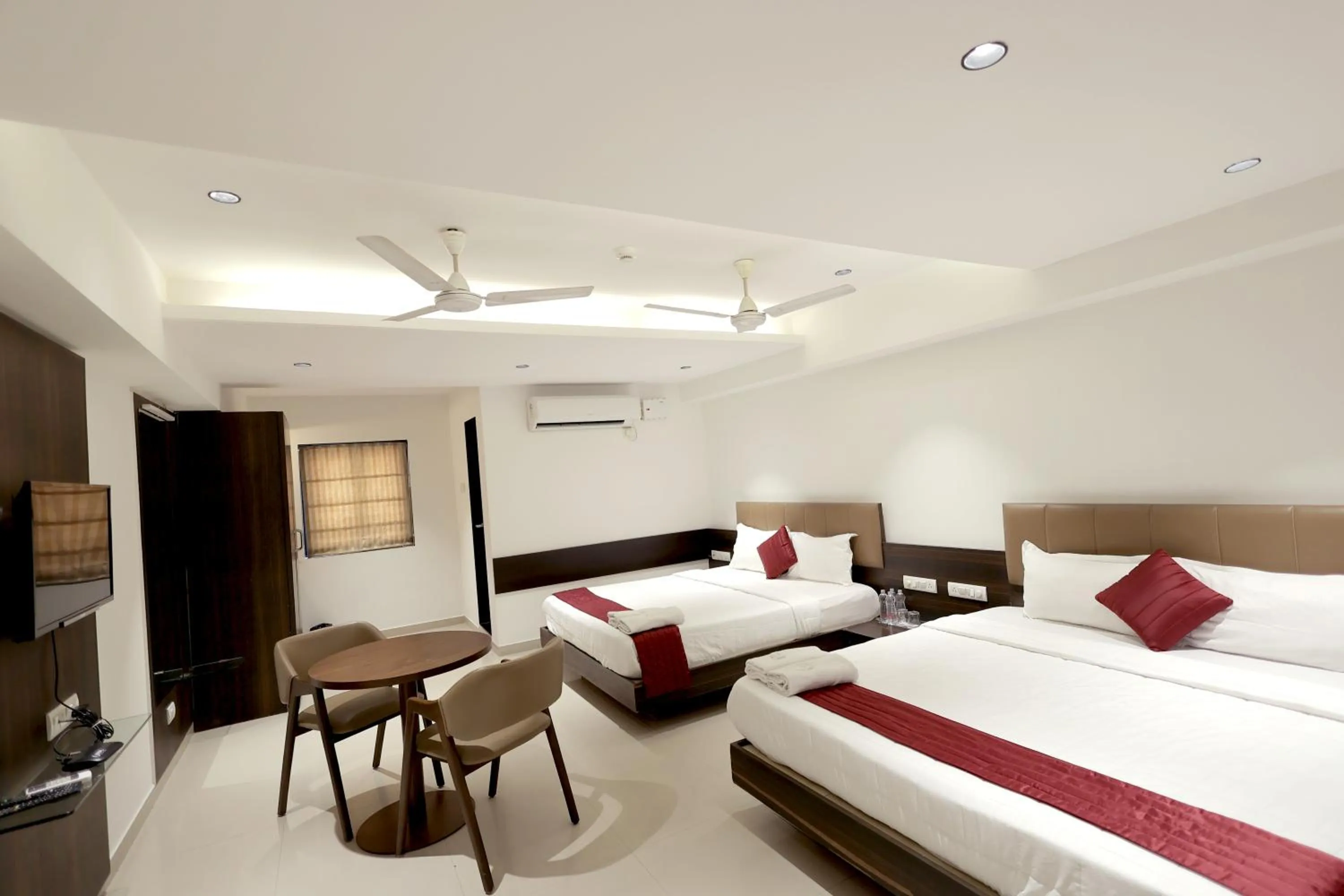 Bedroom in Hotel Shagun, Piplod City Centre Surat