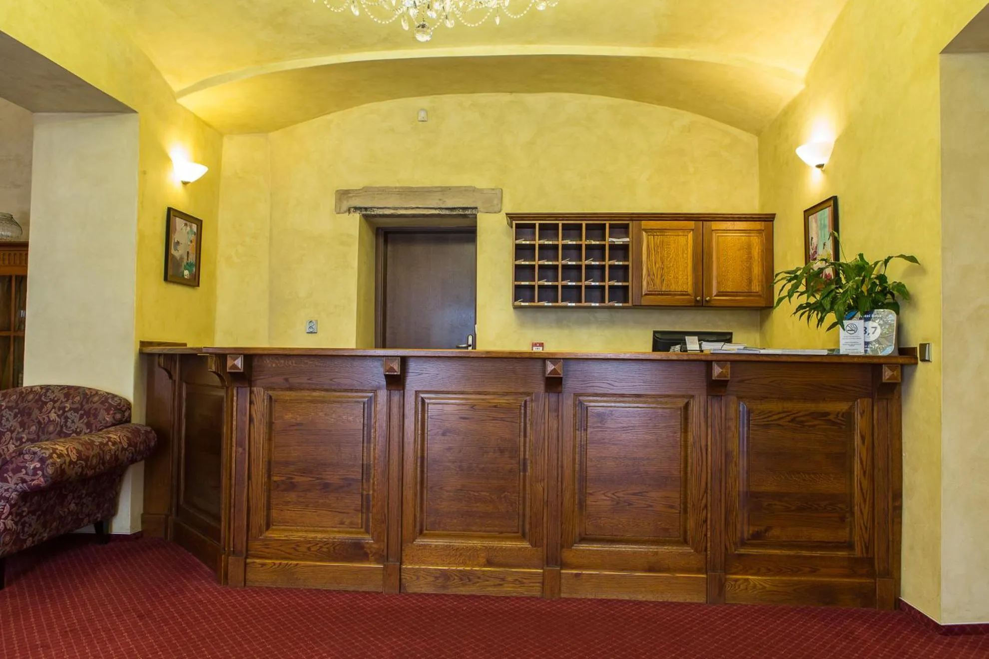 Lobby or reception in Hotel Rous