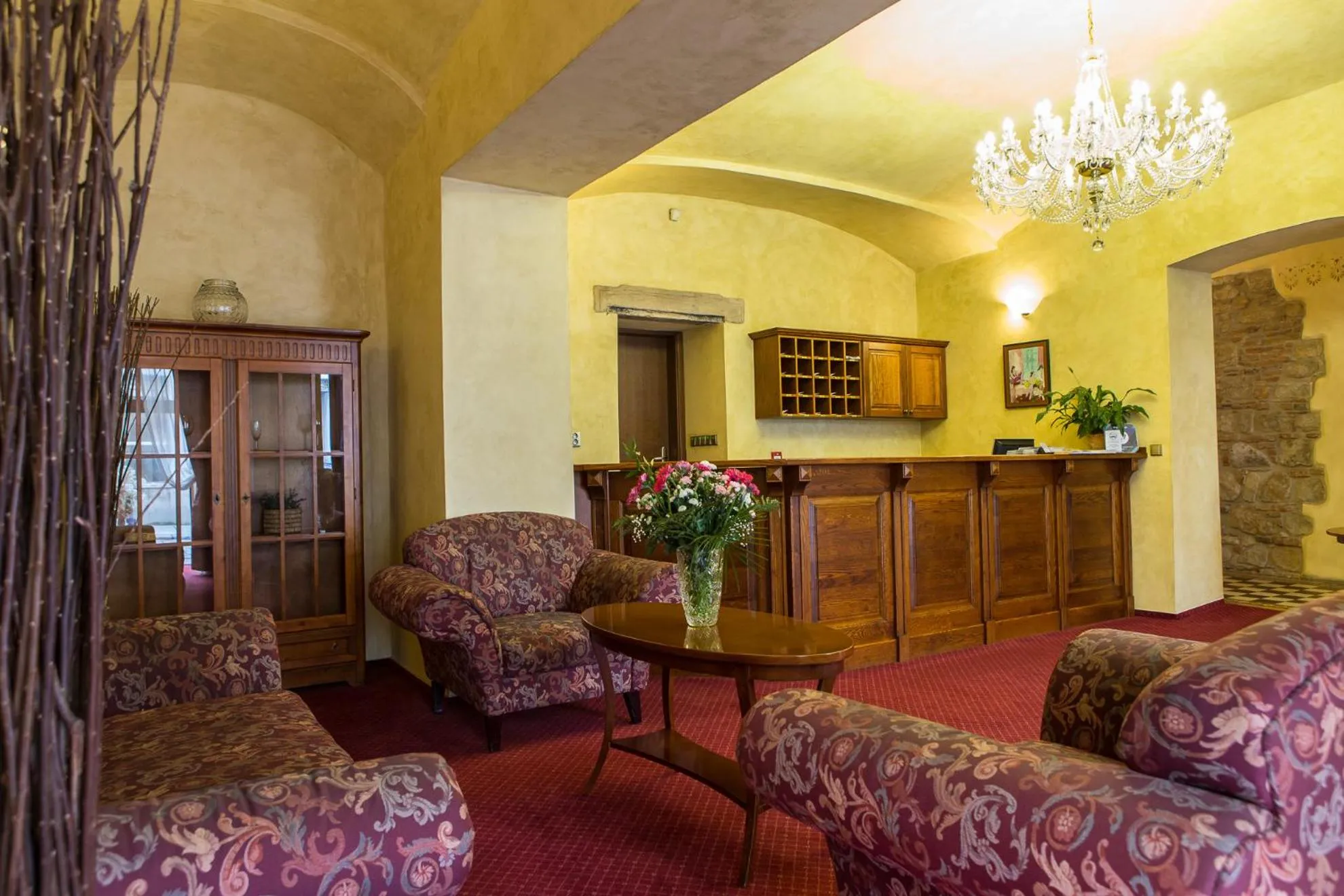 Lobby or reception in Hotel Rous