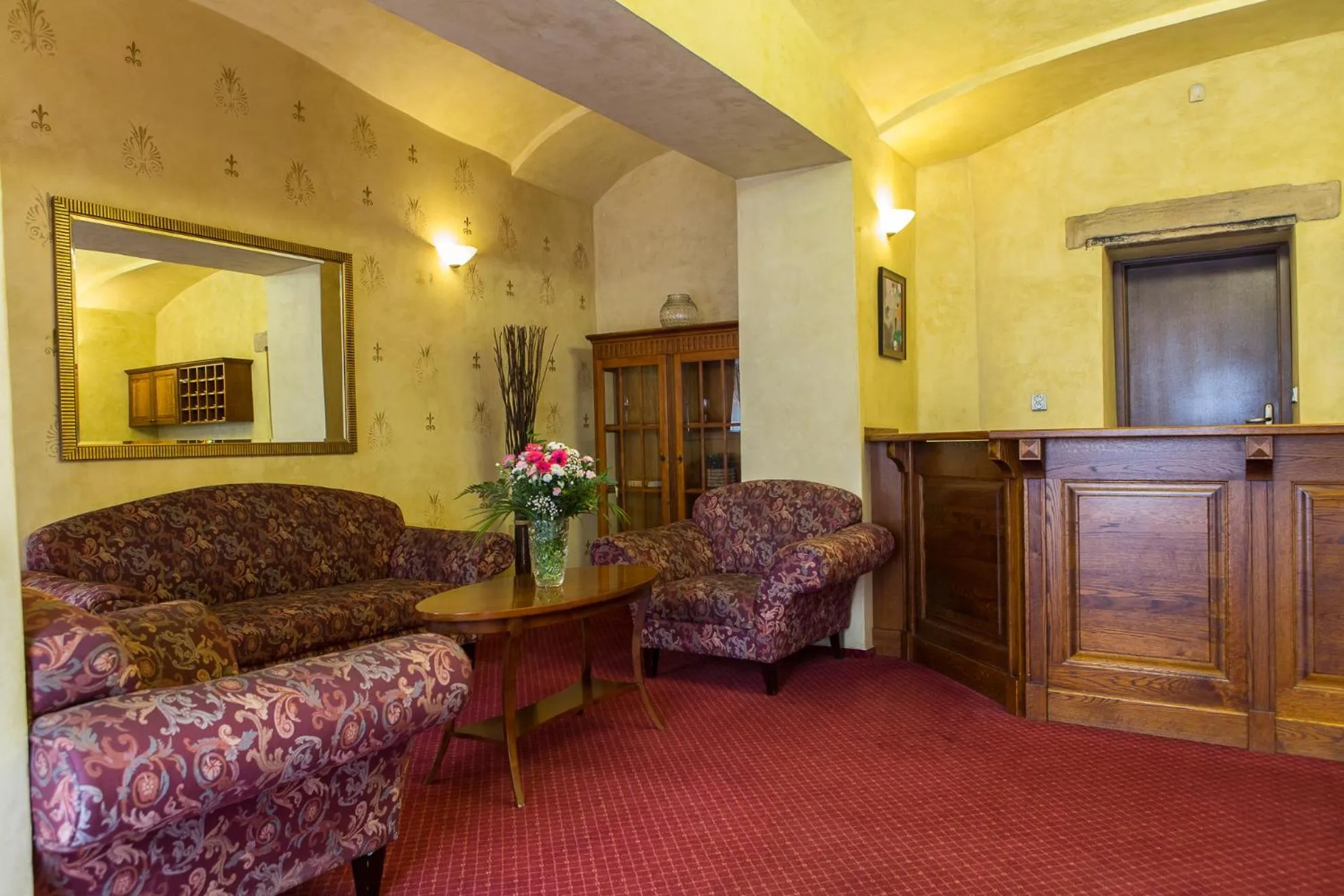 Lobby or reception in Hotel Rous