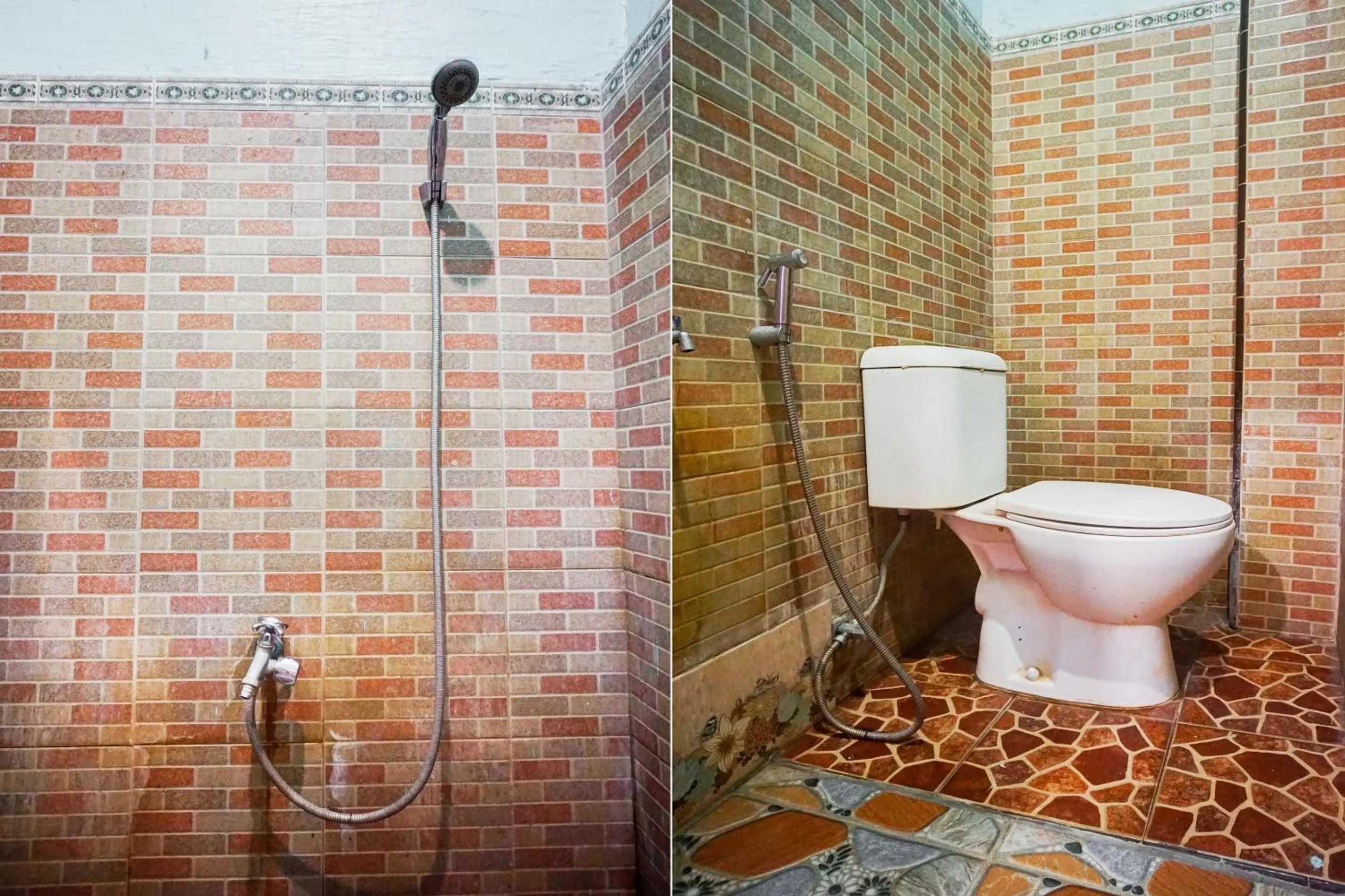 Bathroom in Hotel O Home Stay Kembar Syariah