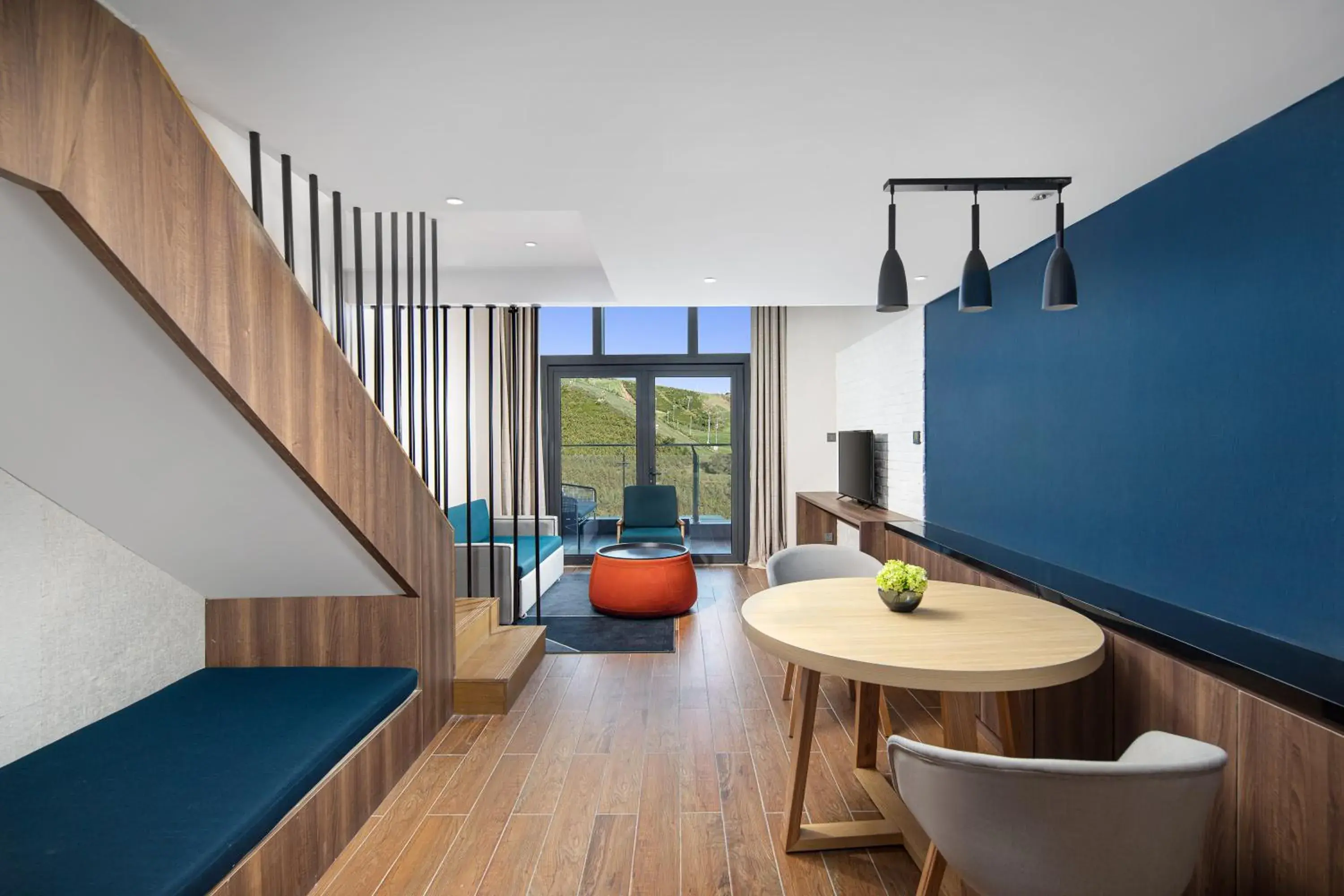 Living room in Holiday Inn Express Chongli by IHG Living room in Holiday Inn Express Chongli by IHG