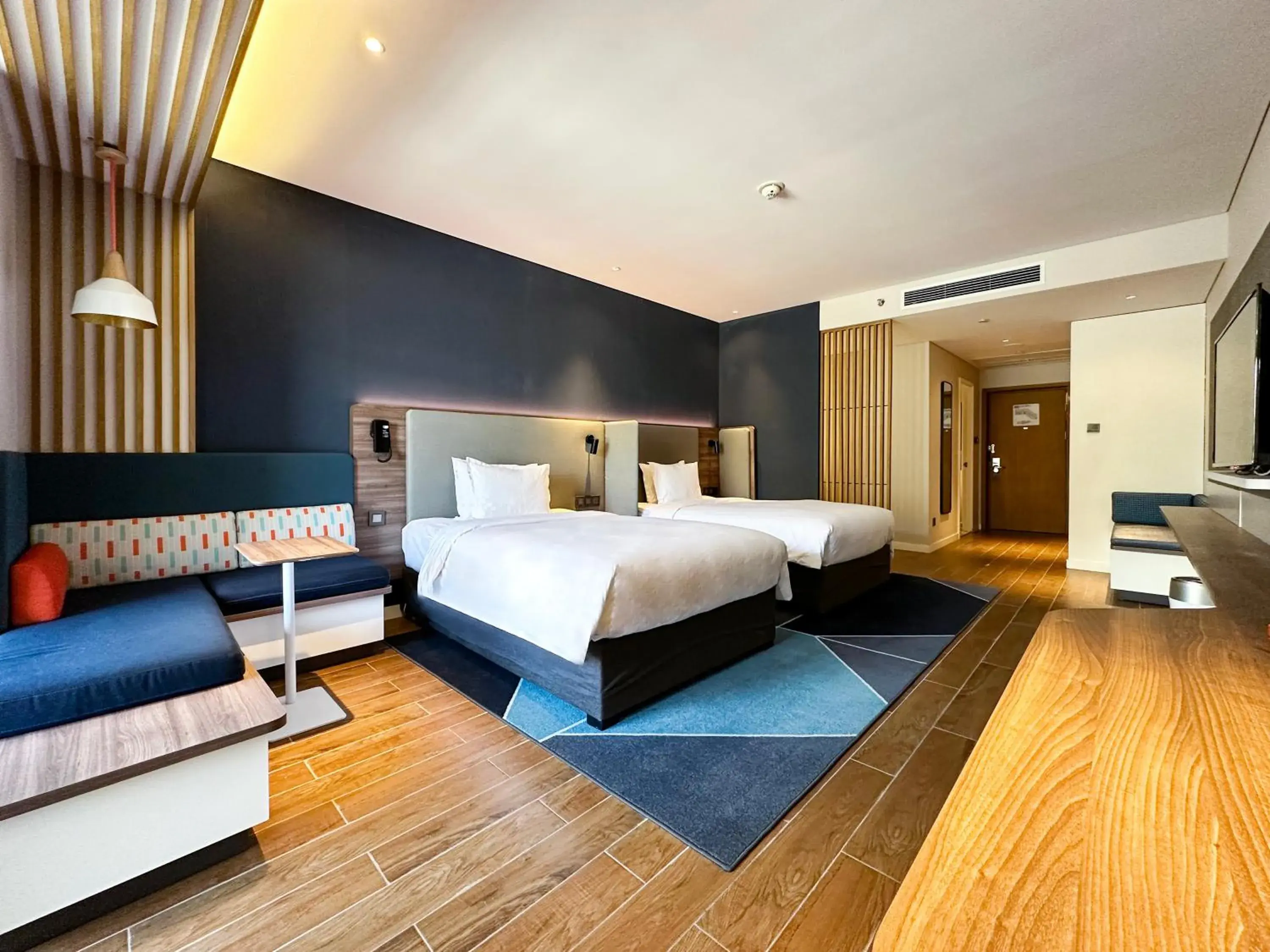 Standard Twin Room without Window in Holiday Inn Express Chongli by IHG Standard Twin Room without Window in Holiday Inn Express Chongli by IHG