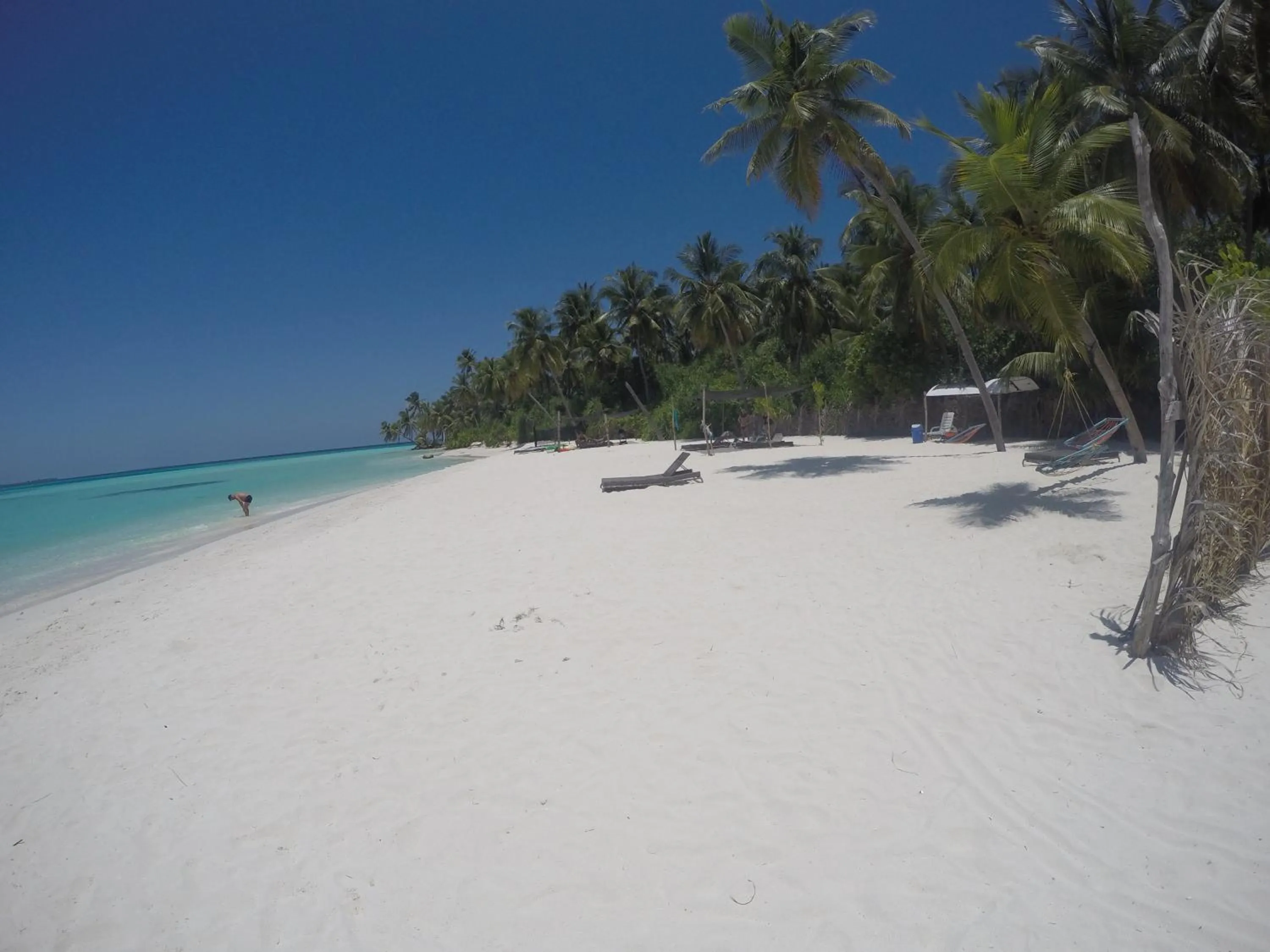 Beach in Origami Inn Himandhoo