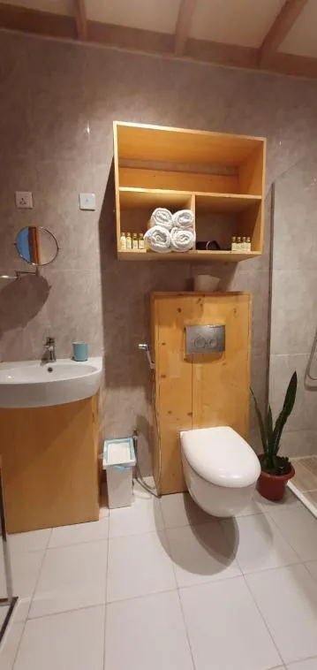 Bathroom in Origami Inn Himandhoo