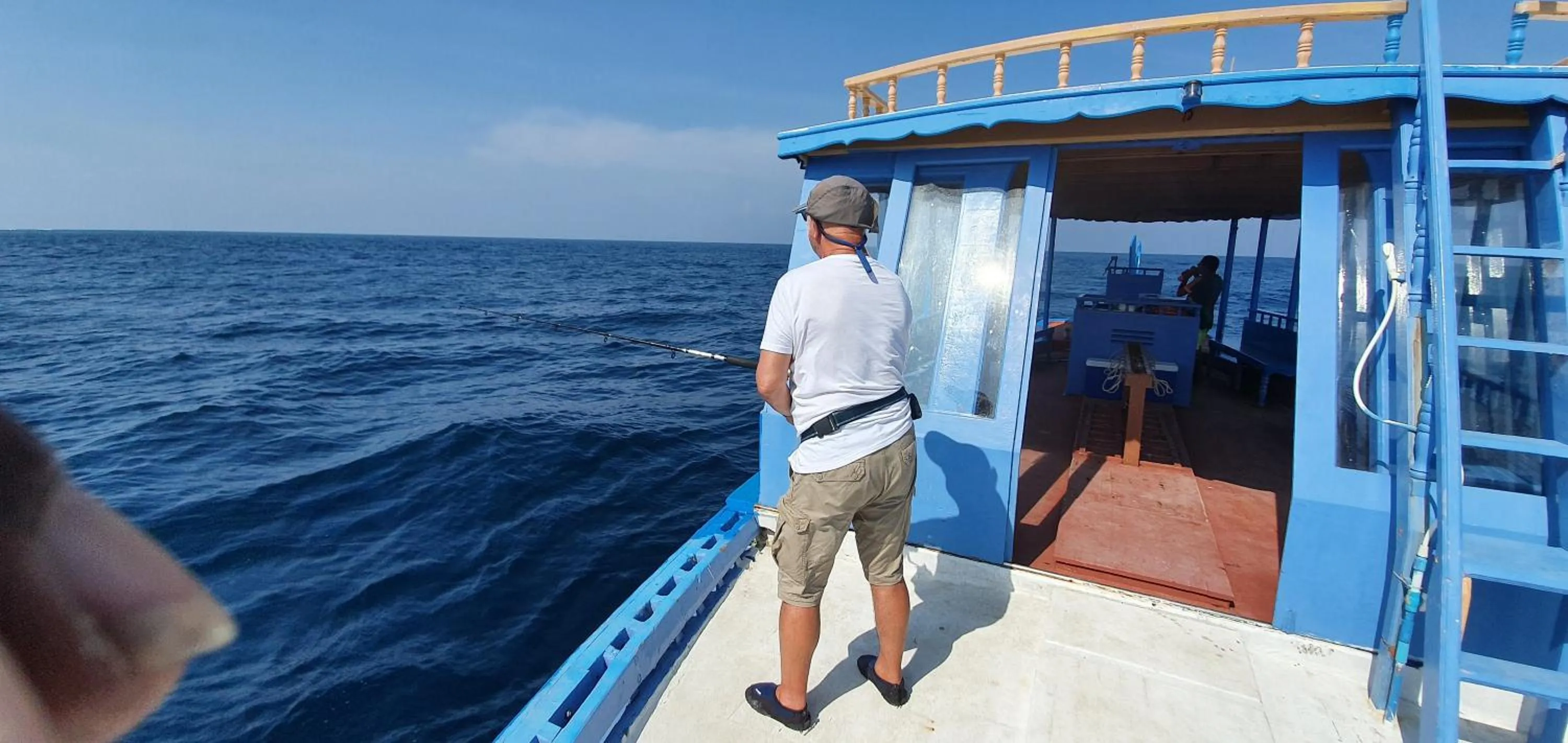 Fishing in Origami Inn Himandhoo
