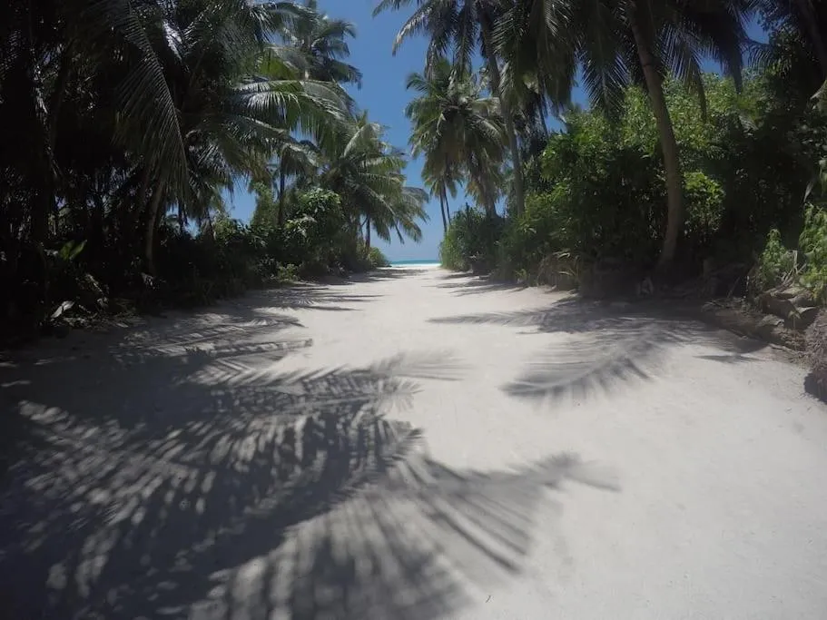 Natural landscape in Origami Inn Himandhoo