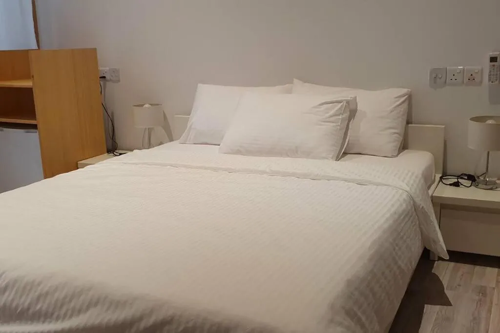 Bedroom, Bed in Origami Inn Himandhoo