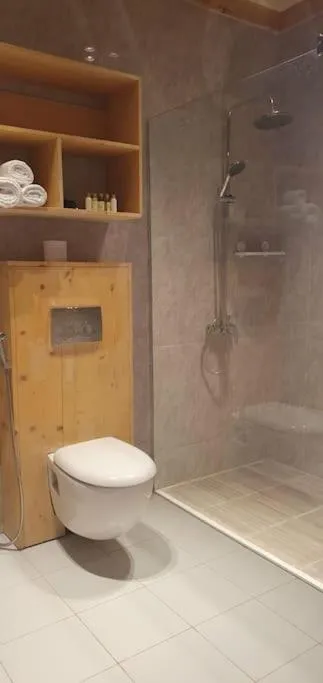 Bathroom in Origami Inn Himandhoo