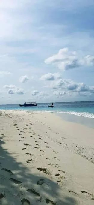 Natural landscape in Origami Inn Himandhoo