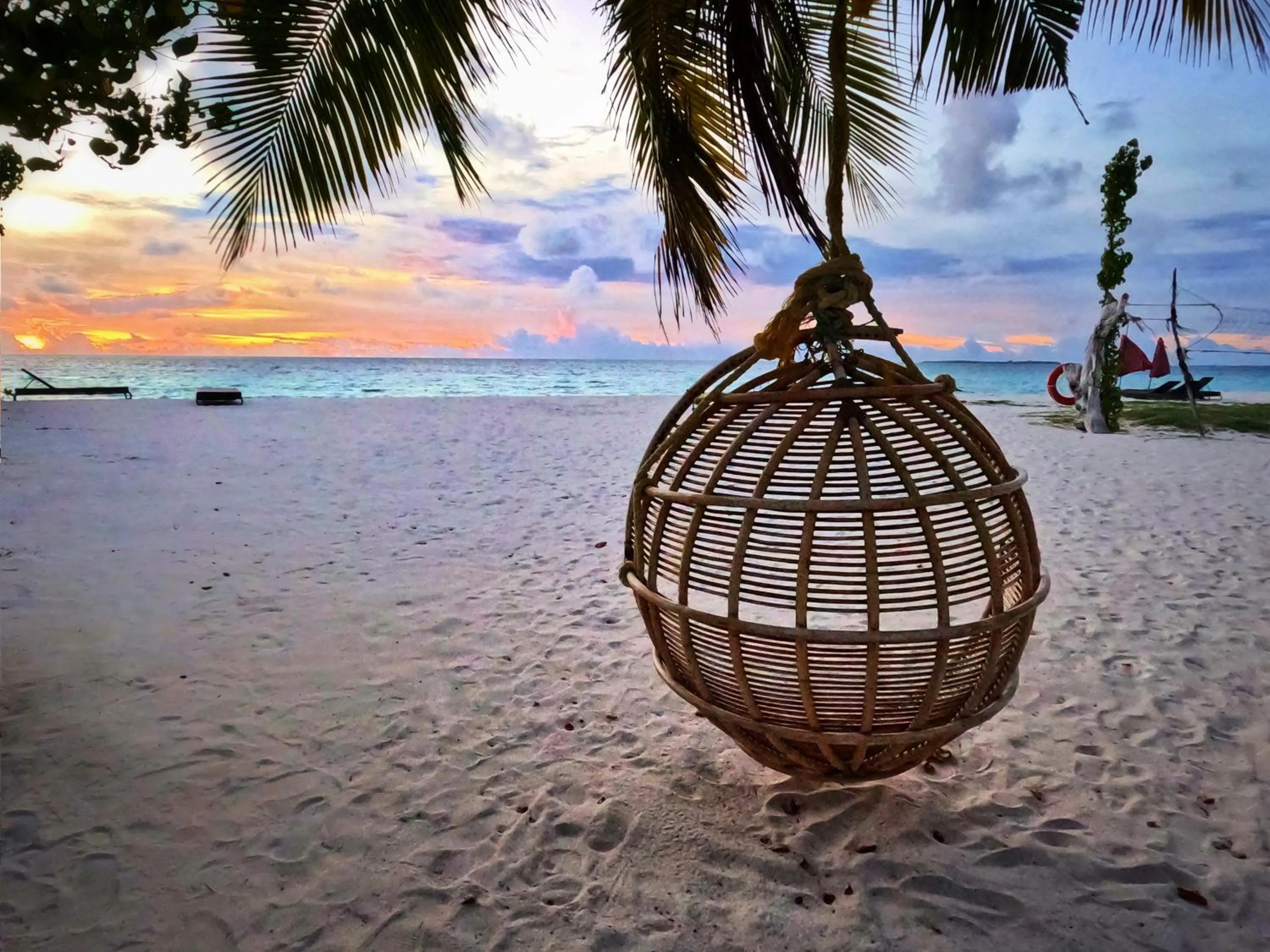 Natural landscape in Origami Inn Himandhoo