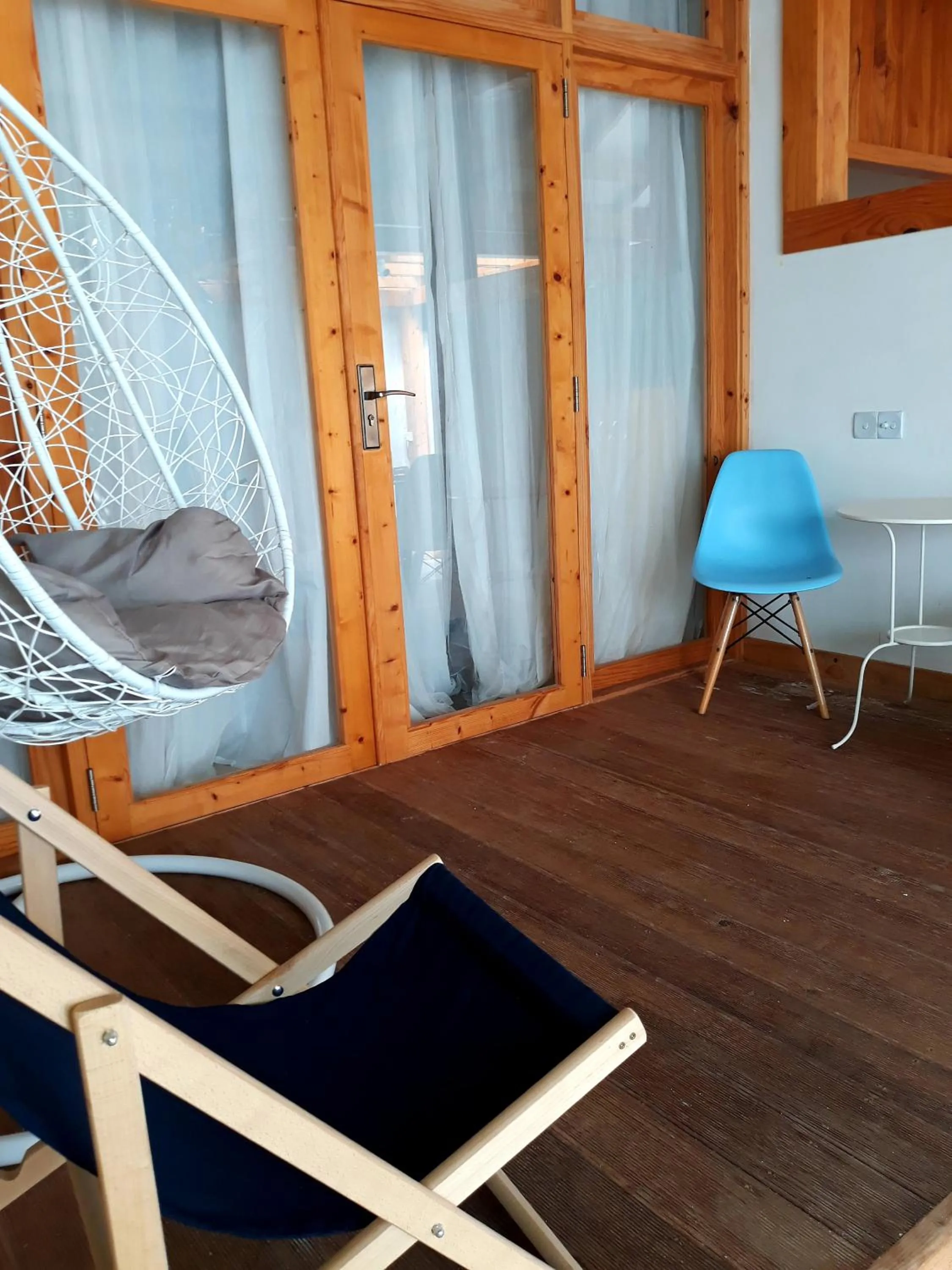 Balcony/Terrace in Origami Inn Himandhoo