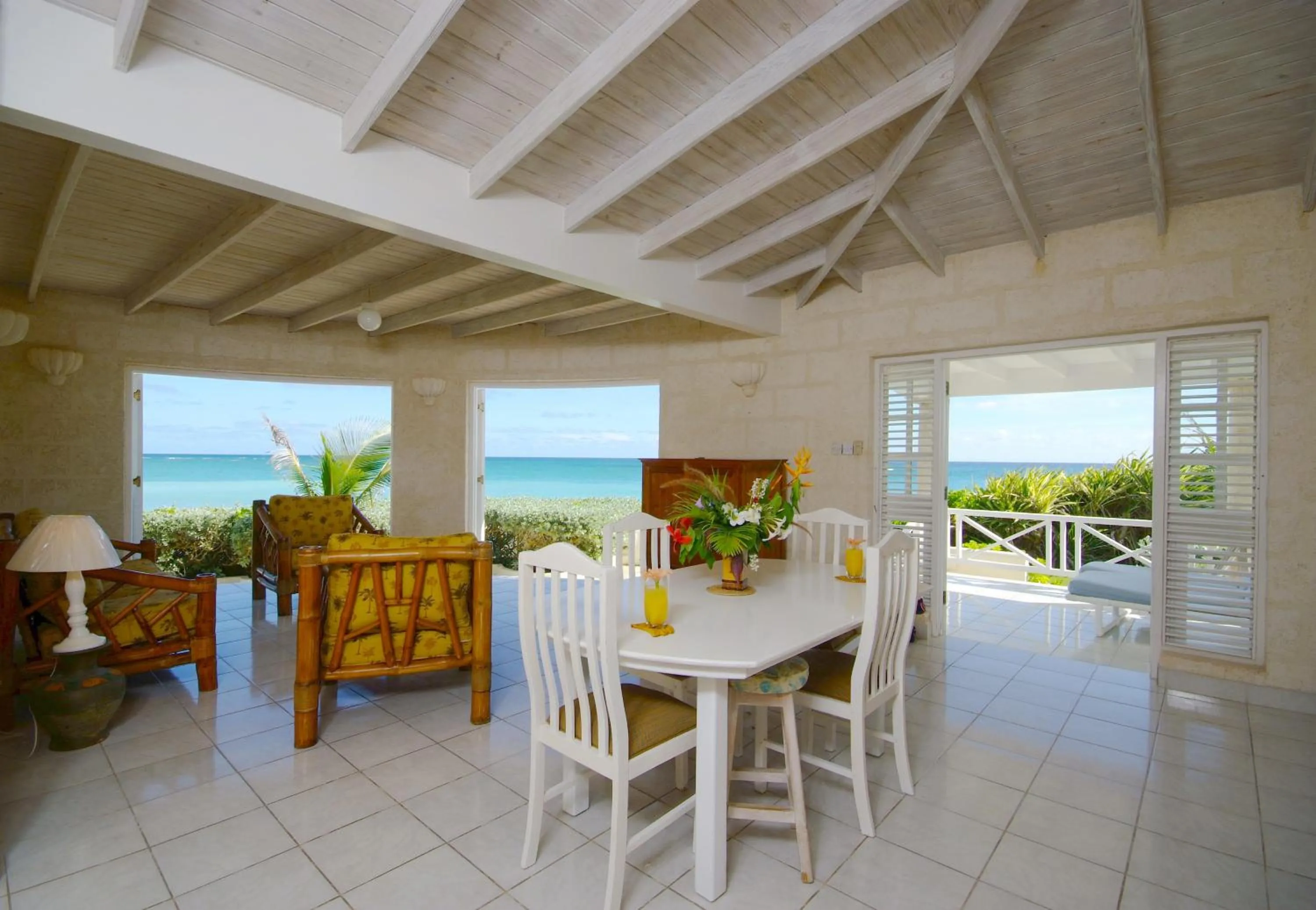 Living room in Inchcape Seaside Villas
