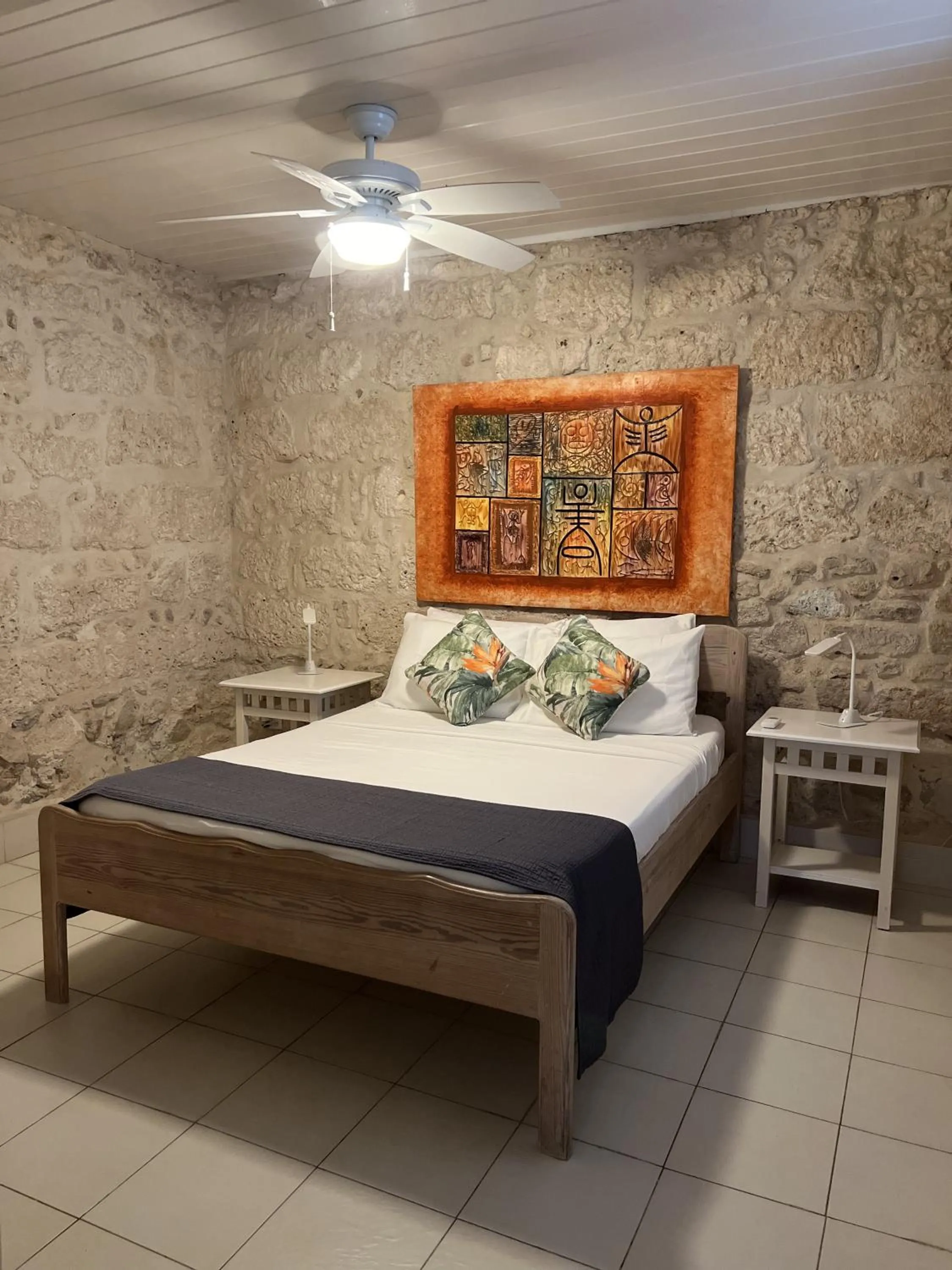 Bed in Inchcape Seaside Villas