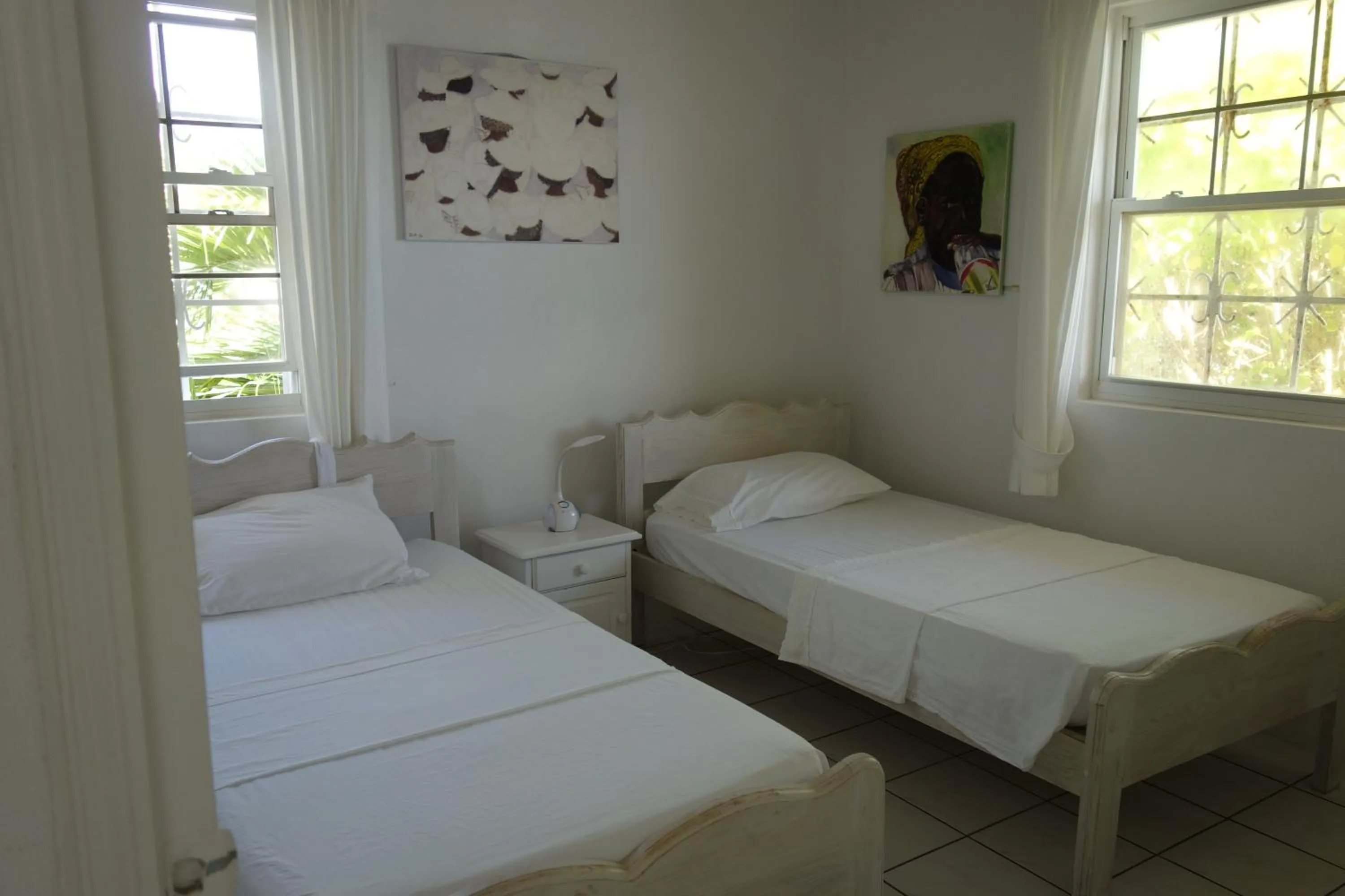 Bed in Inchcape Seaside Villas