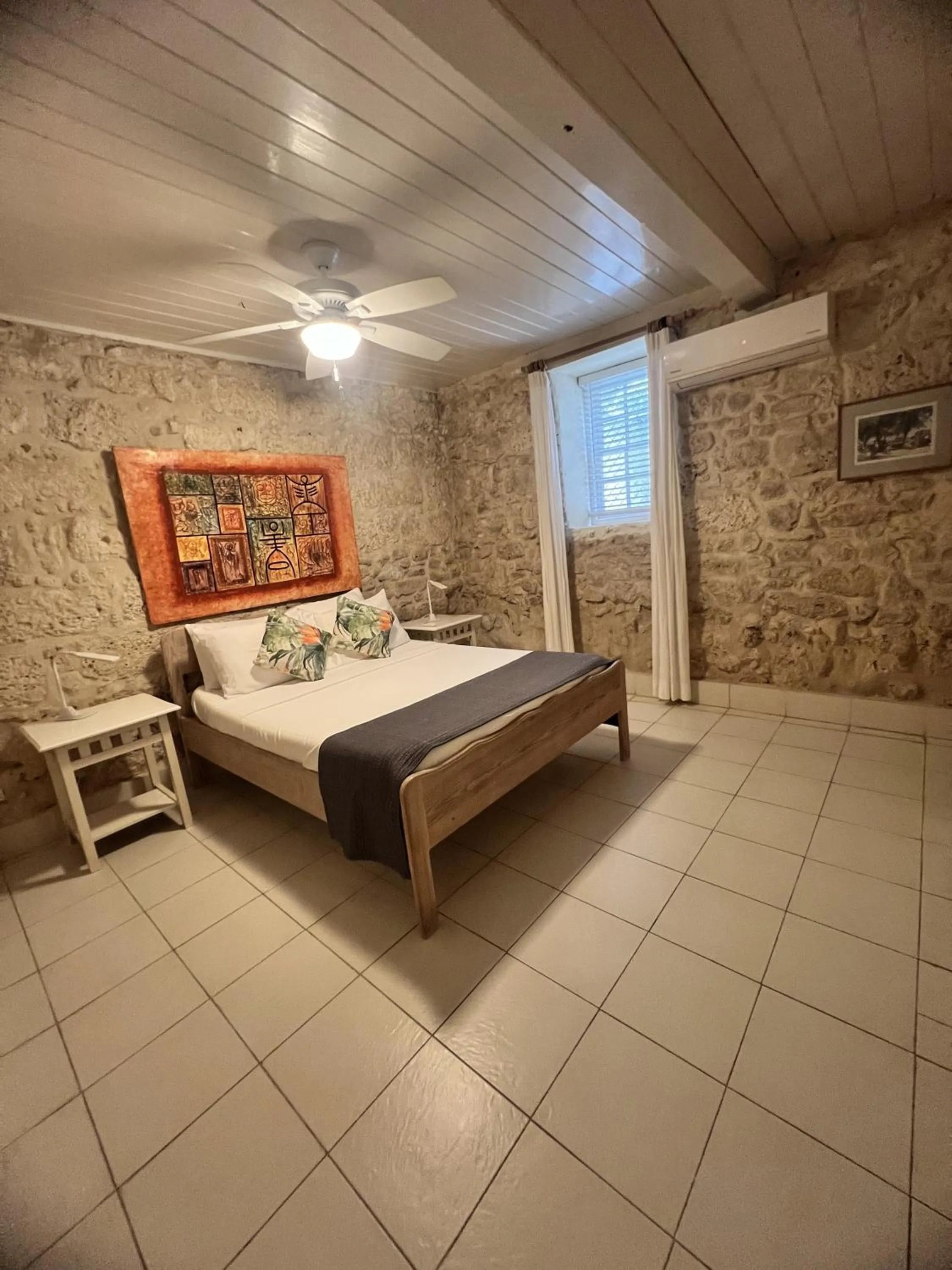 Bed in Inchcape Seaside Villas
