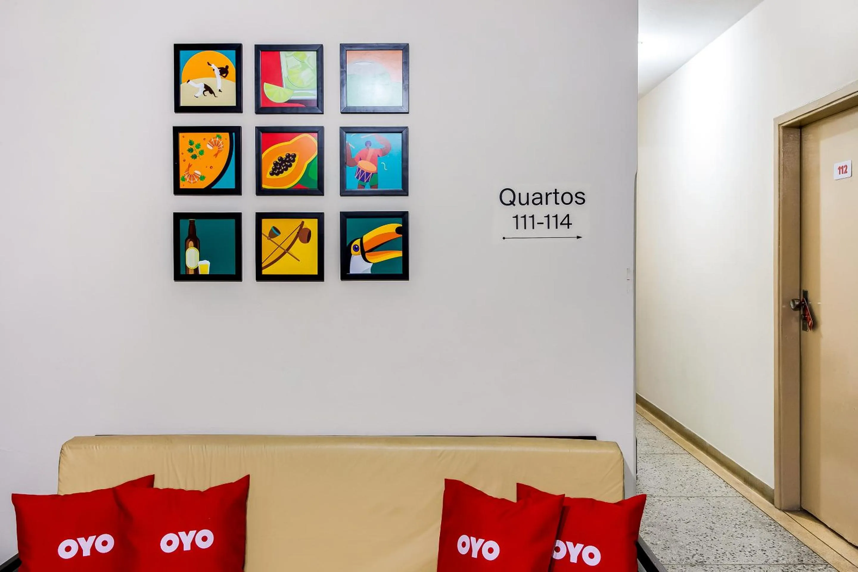 Lobby or reception in OYO Hotel Nobrega Aeroporto de Congonhas, São Paulo