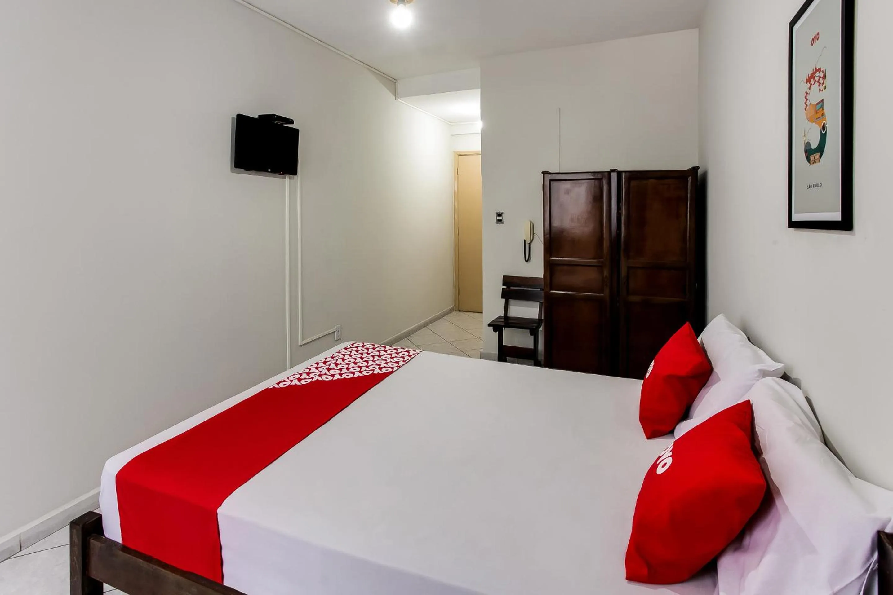 Bedroom in OYO Hotel Nobrega Aeroporto de Congonhas, São Paulo