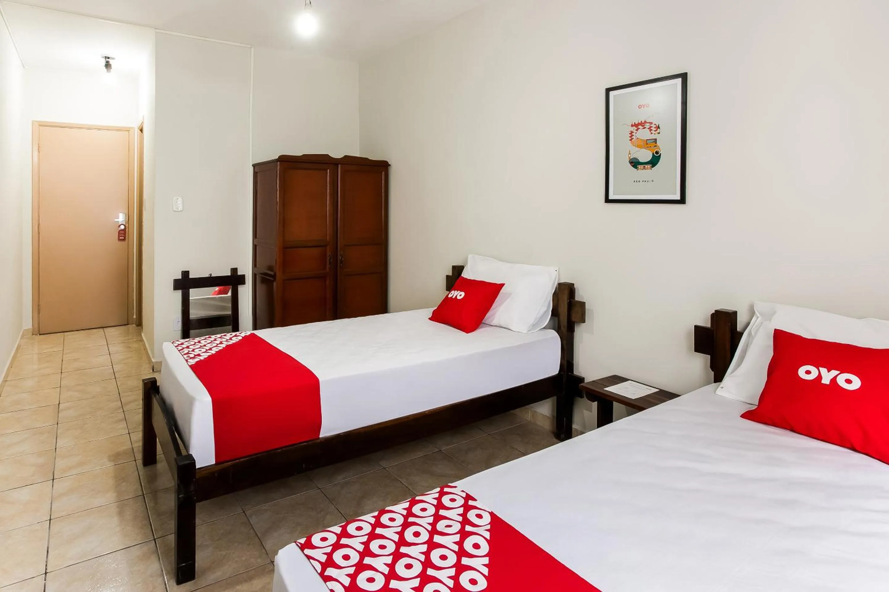 Bedroom in OYO Hotel Nobrega Aeroporto de Congonhas, São Paulo