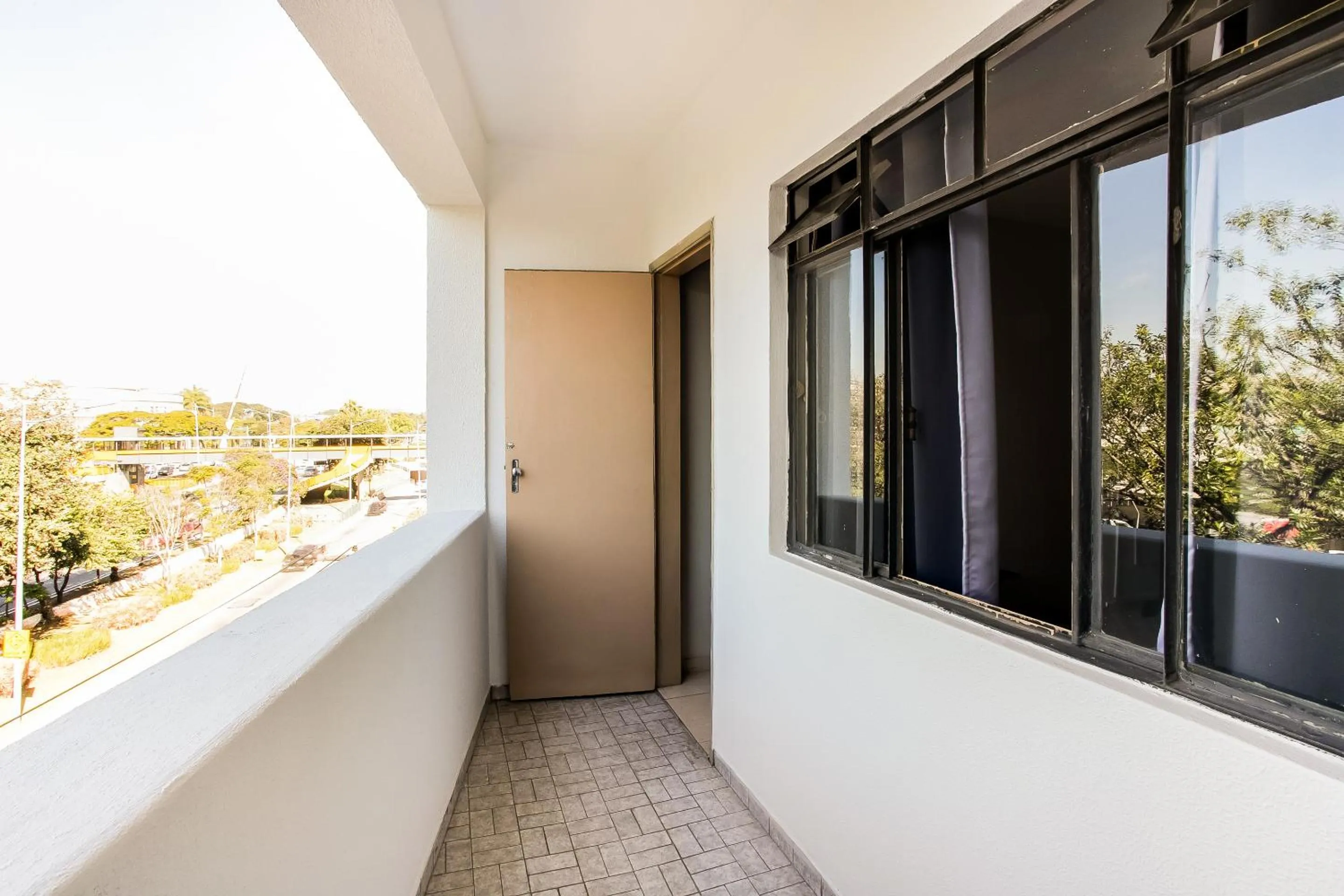 Balcony/Terrace in OYO Hotel Nobrega Aeroporto de Congonhas, São Paulo