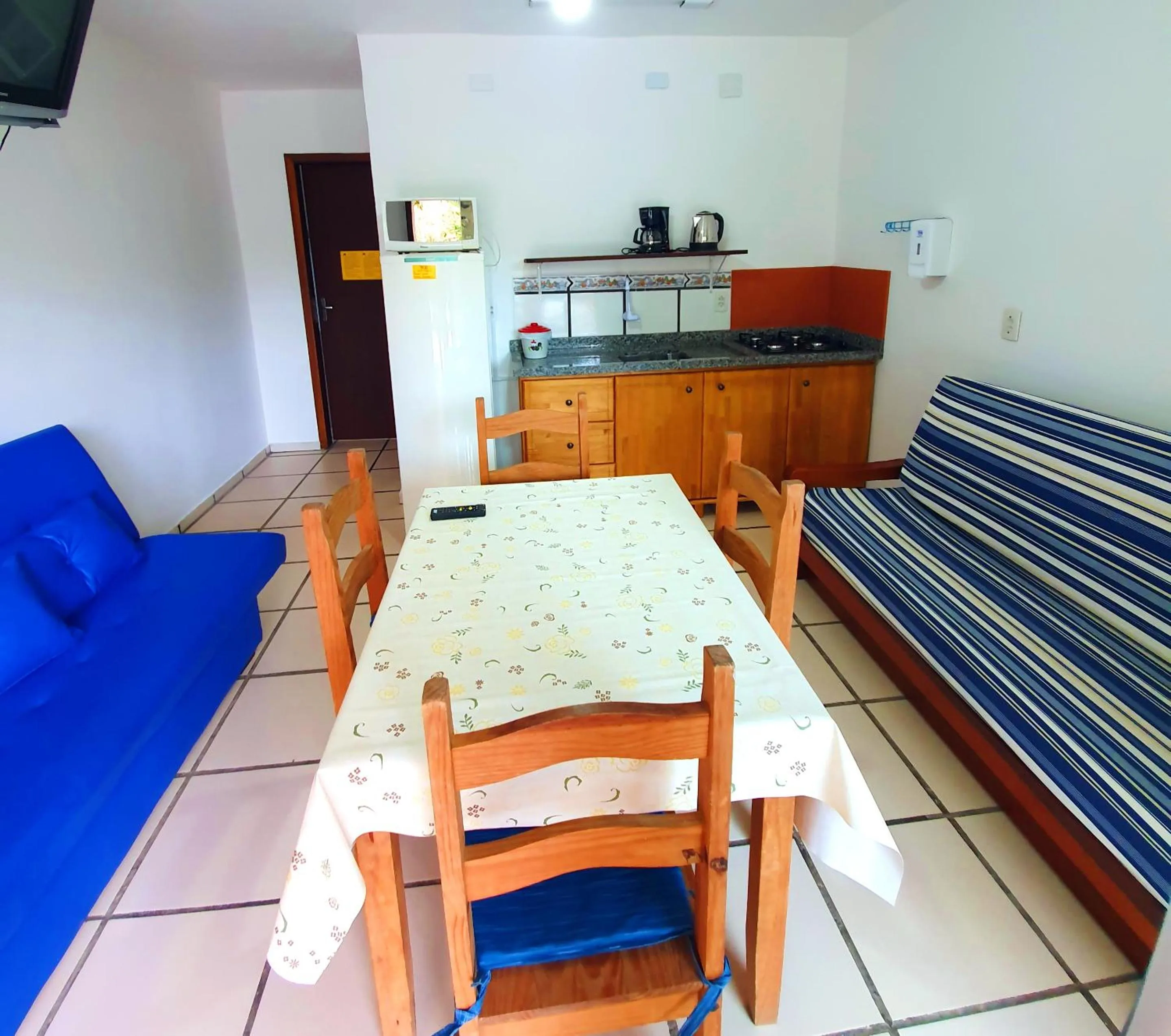 Living room, Bed in Pousada Don Pablo