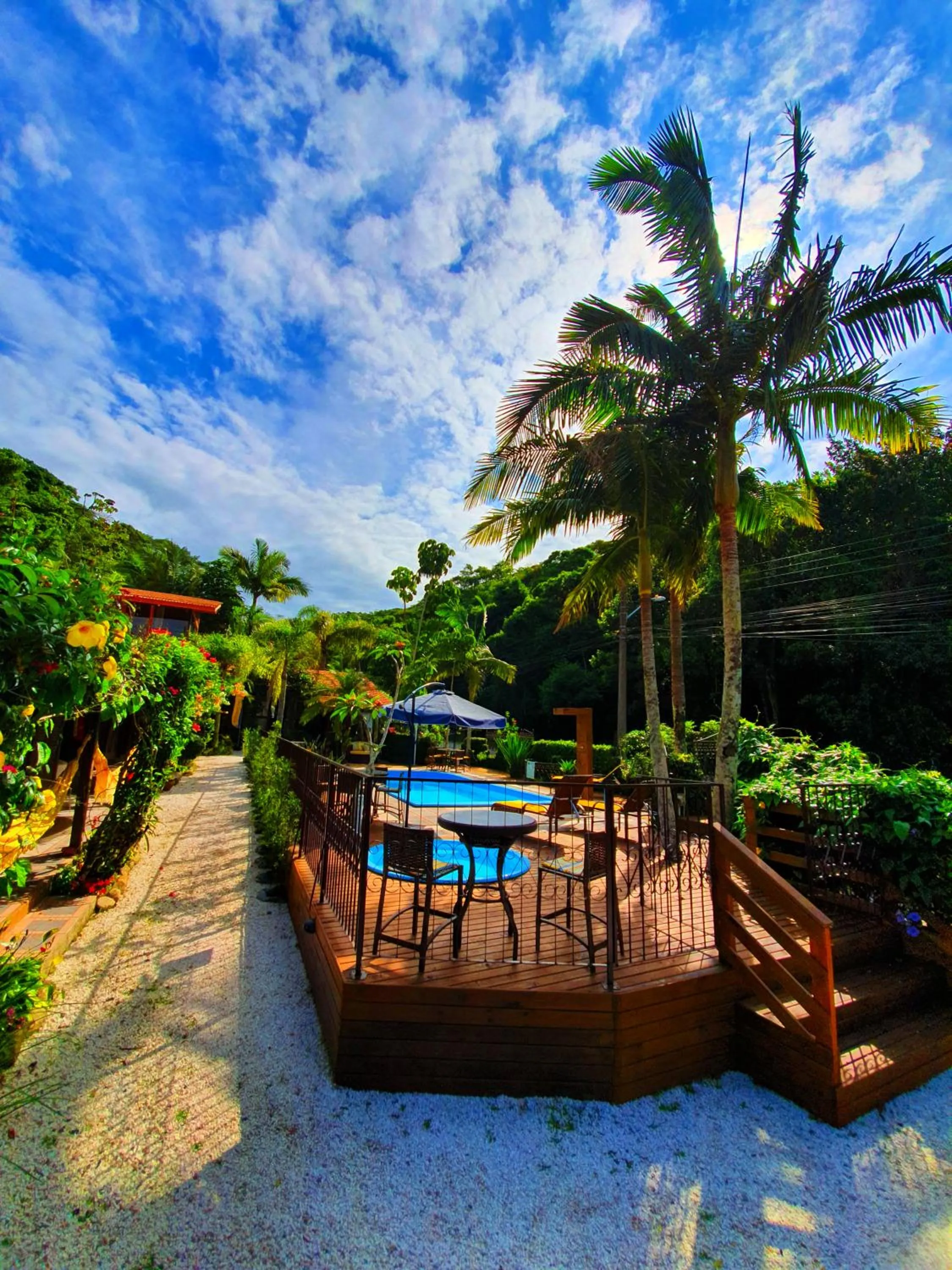 Patio in Pousada Don Pablo