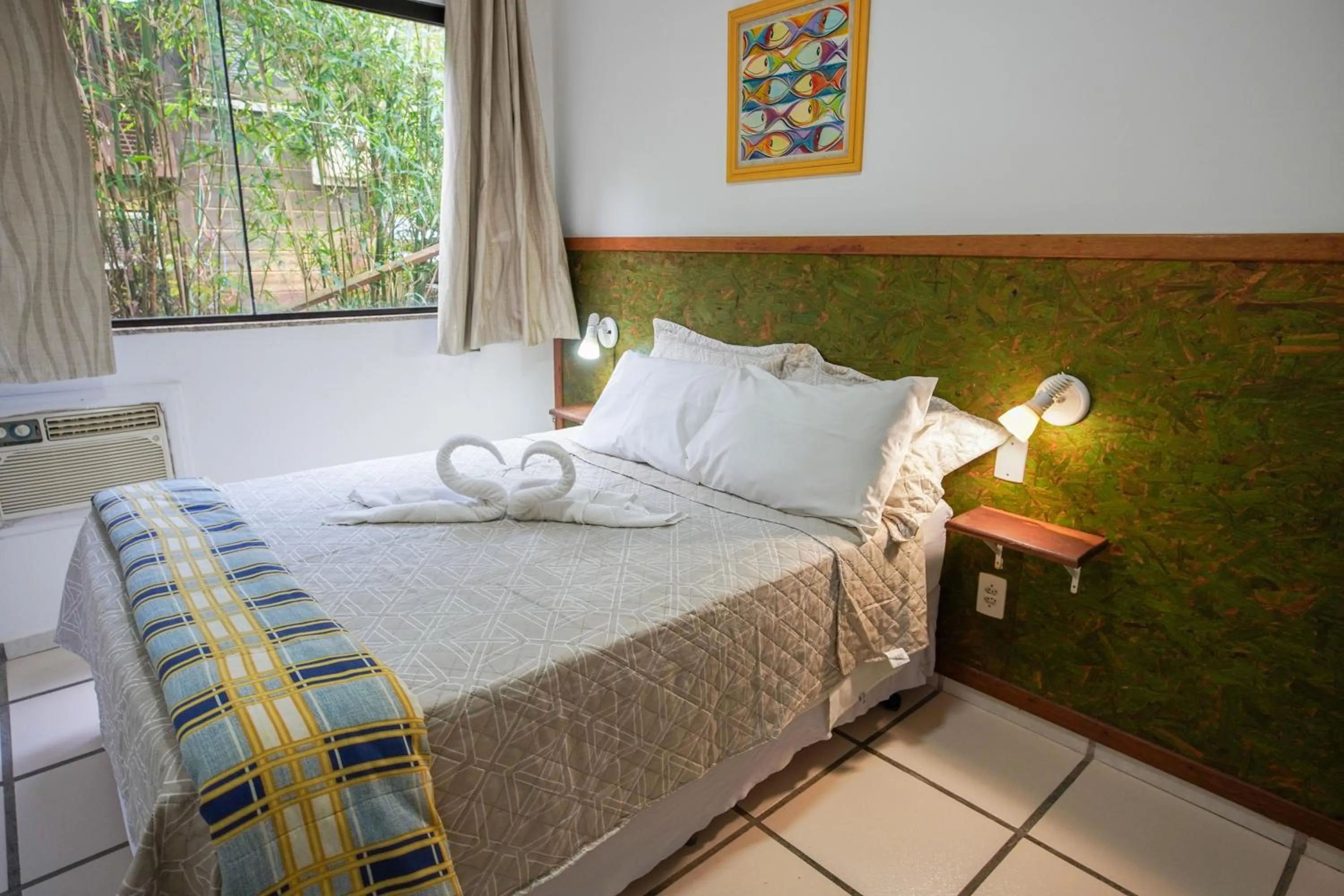 Bed in Pousada Don Pablo