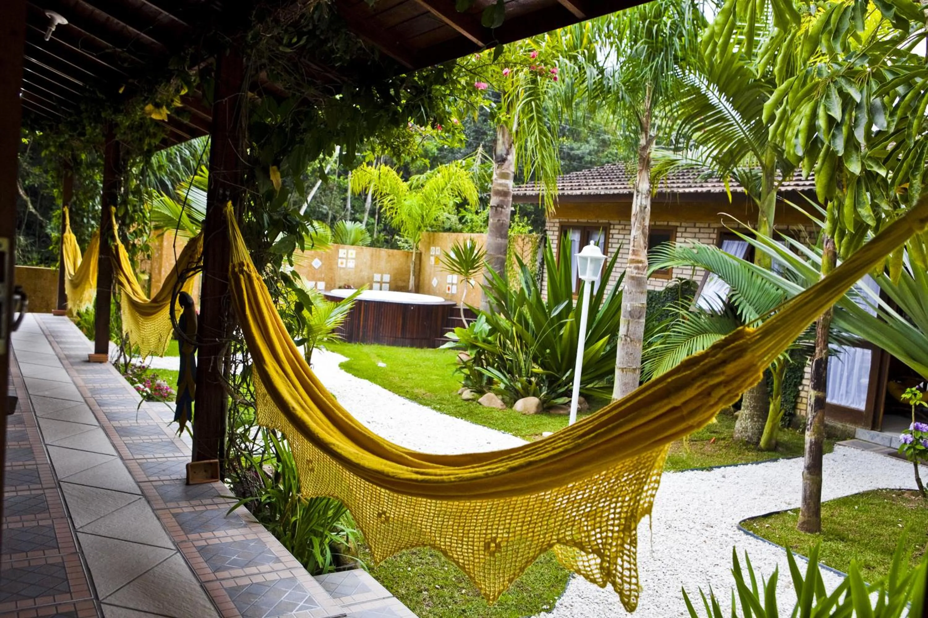 Patio in Pousada Don Pablo