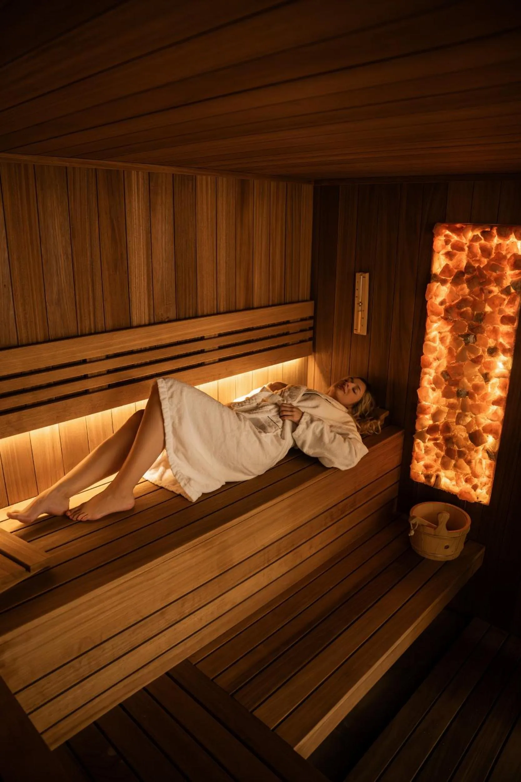 Sauna in Hotel Borowiecki