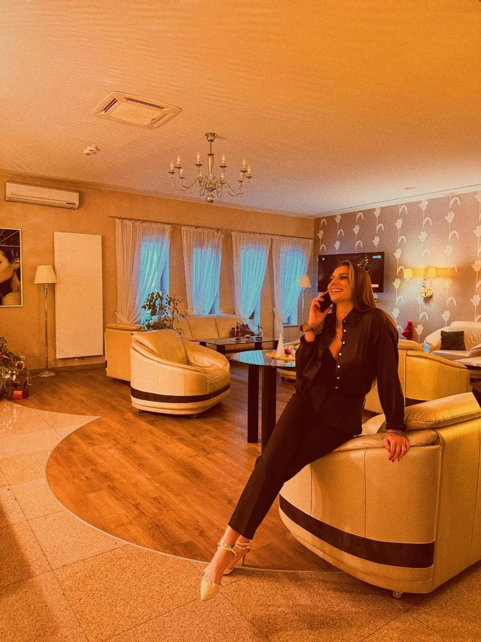 Lobby or reception in Hotel Borowiecki