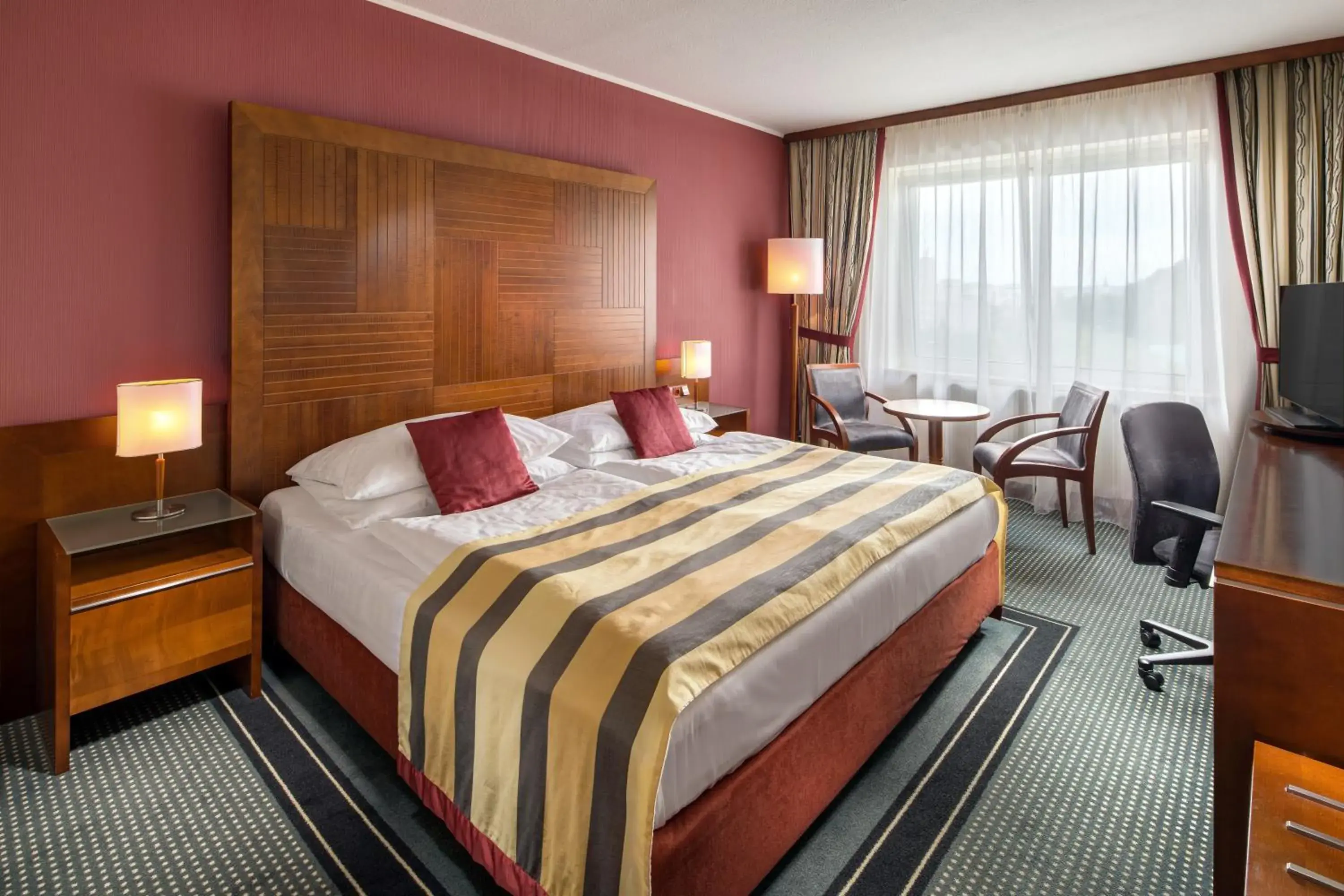 Bed in Quality Hotel Brno Exhibition Centre Bed in Quality Hotel Brno Exhibition Centre