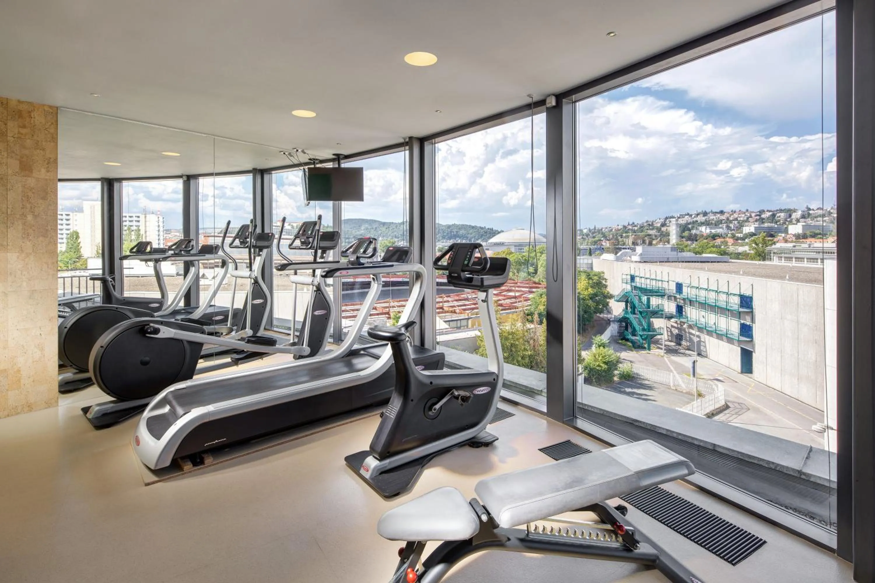Fitness centre/facilities in Quality Hotel Brno Exhibition Centre
