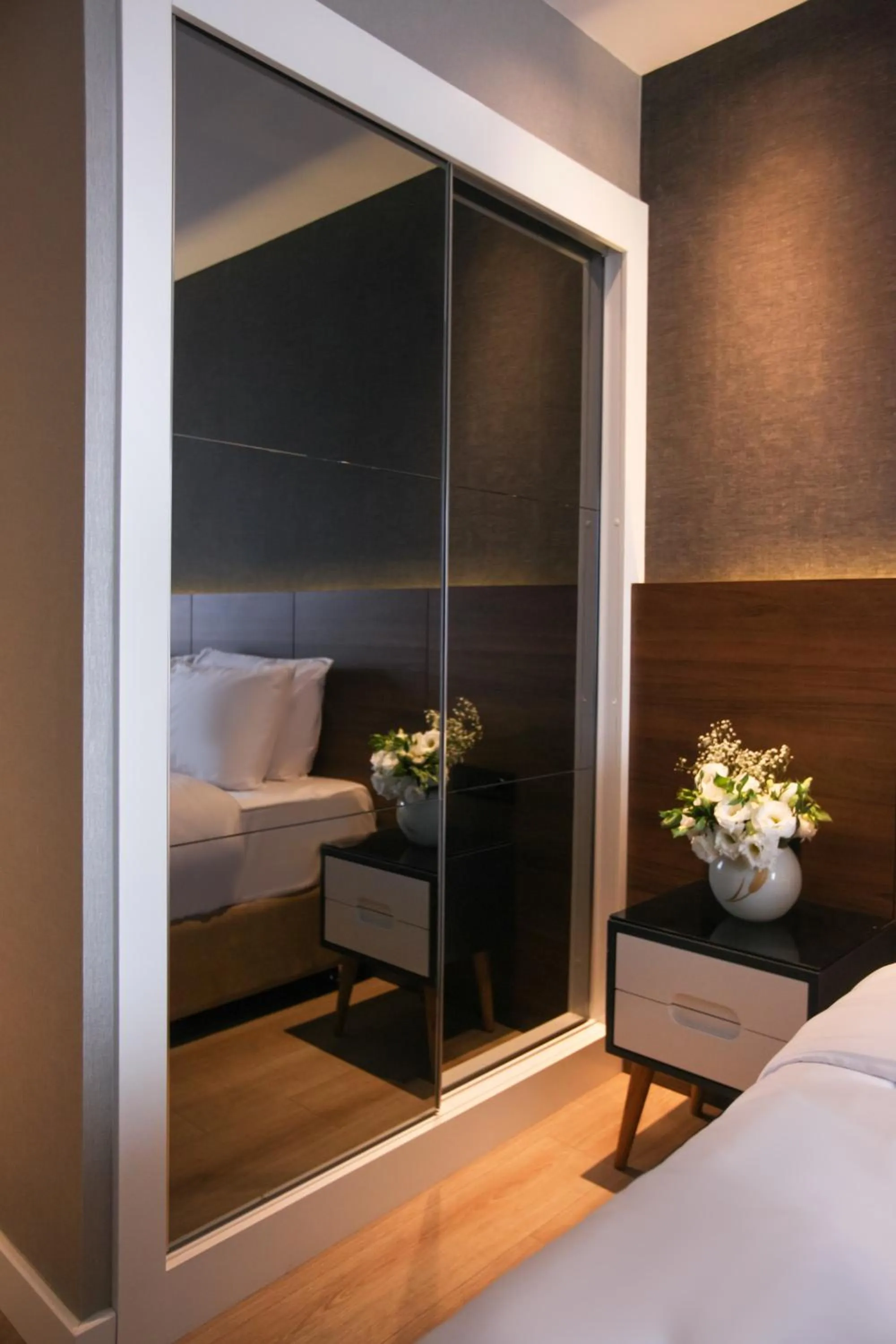 Decorative detail, Bed in Dora Pera Hotel