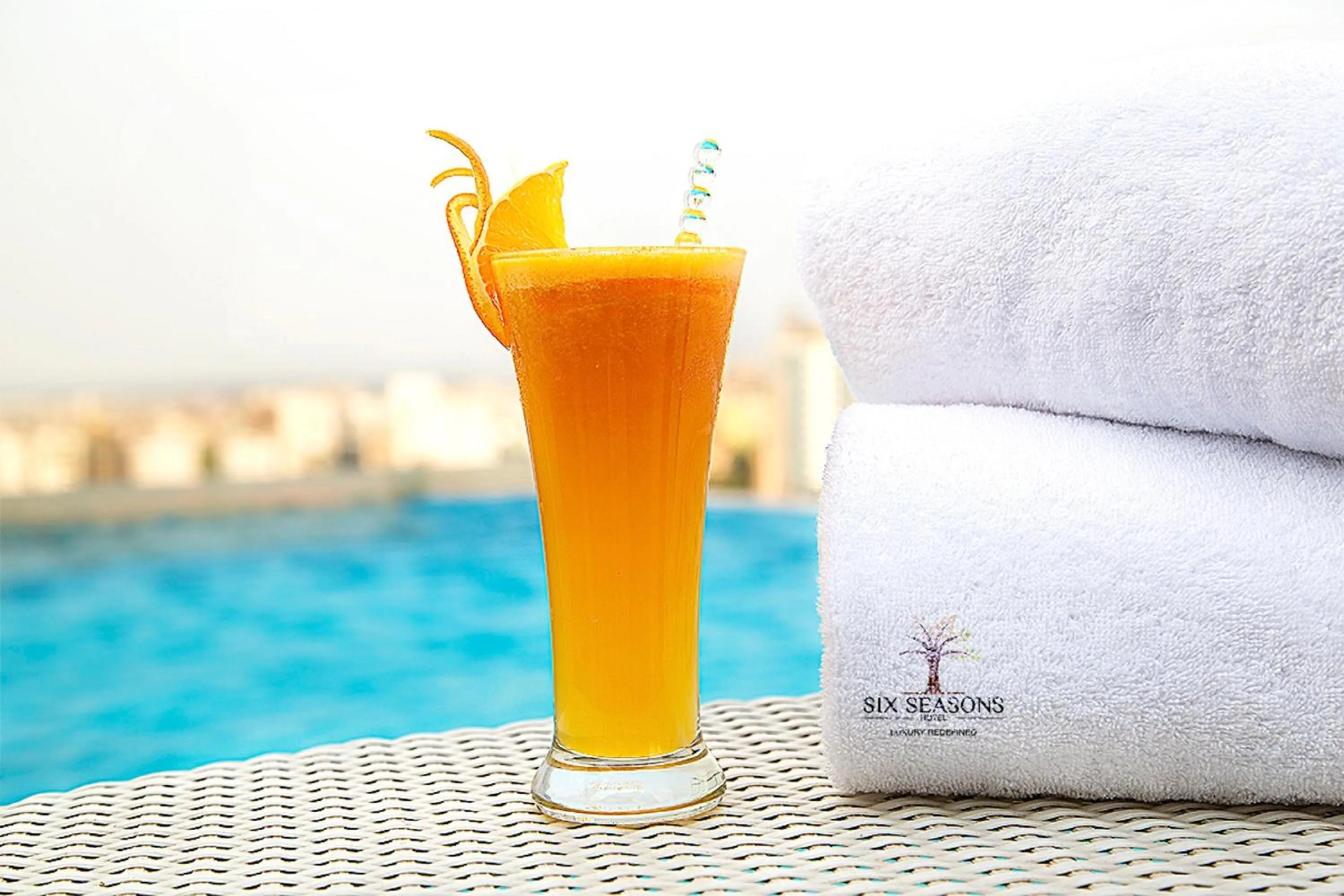 Swimming pool in Six Seasons Hotel