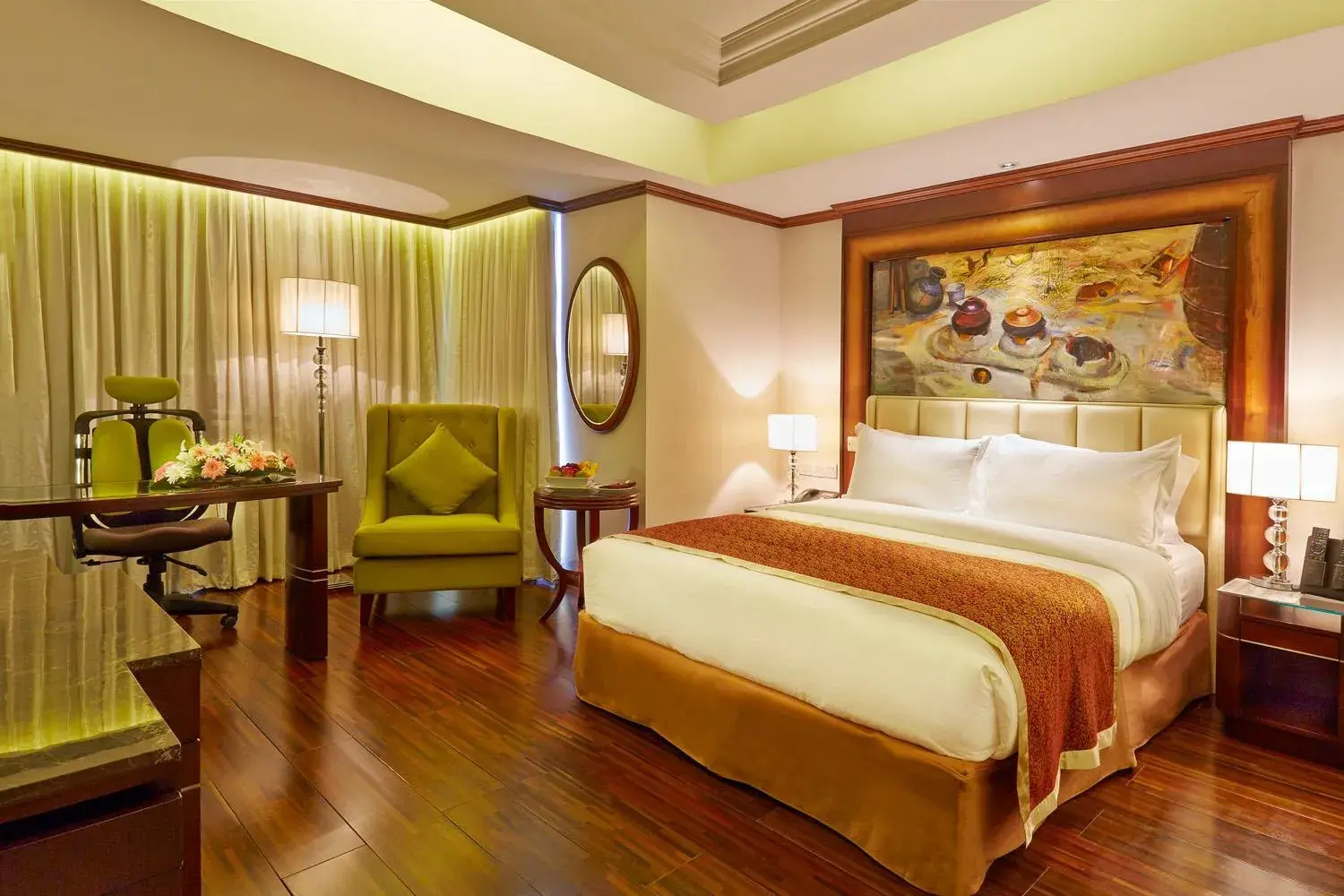 Bedroom, Bed in Six Seasons Hotel Bedroom, Bed in Six Seasons Hotel