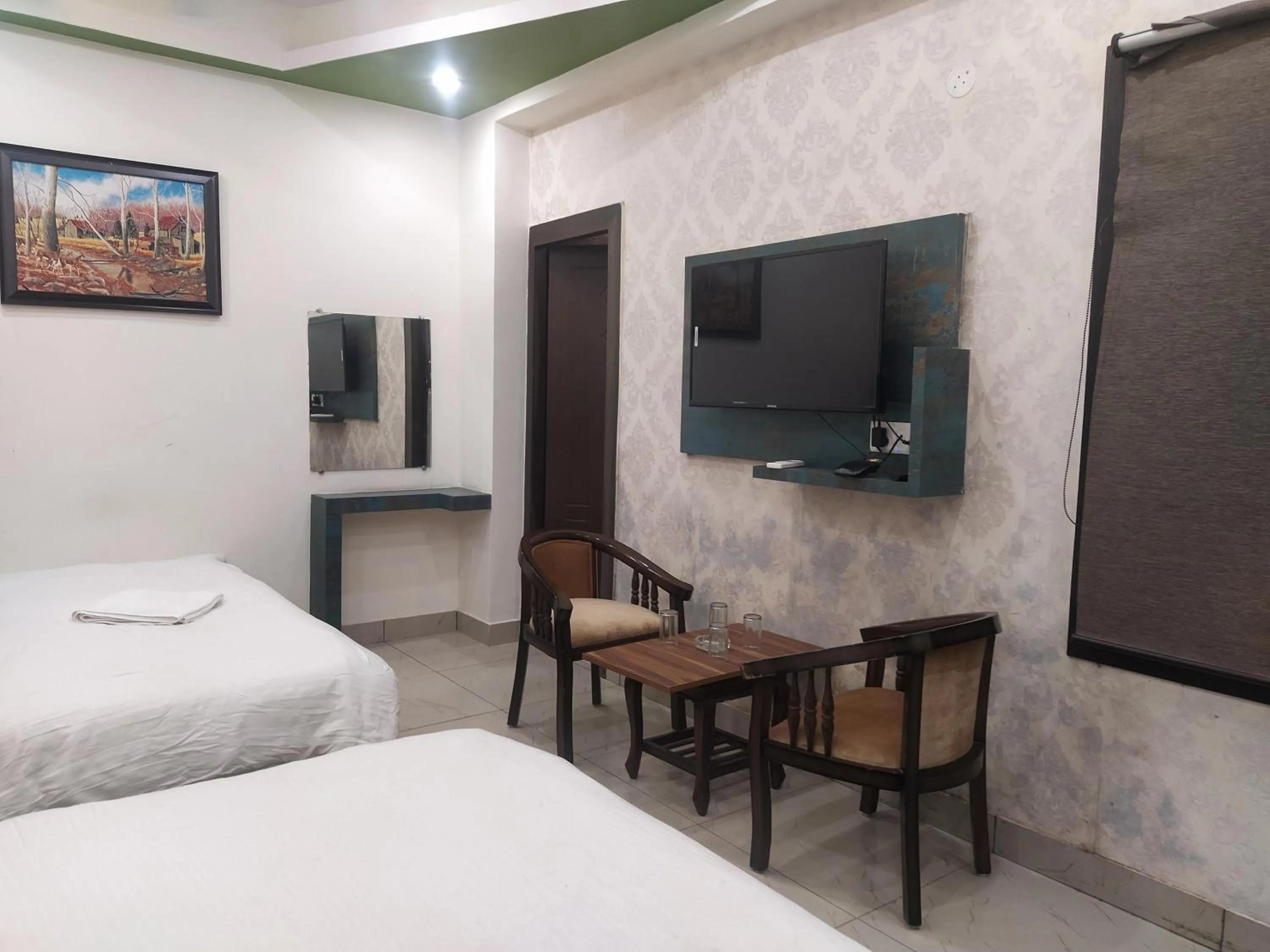 Bedroom, Bed in Hotel Geeta Residency Haridwar